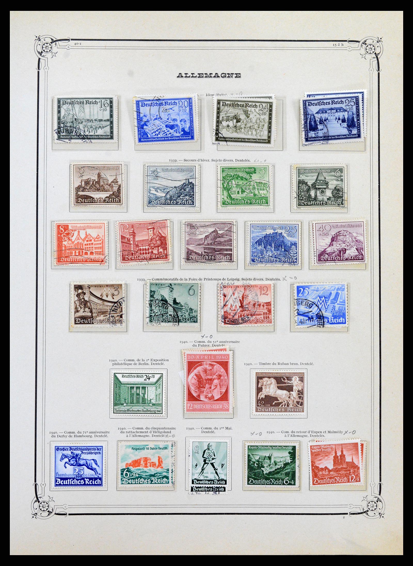 37895 032 - Postzegelverzameling 37895 Duitse Rijk 1872-1945.