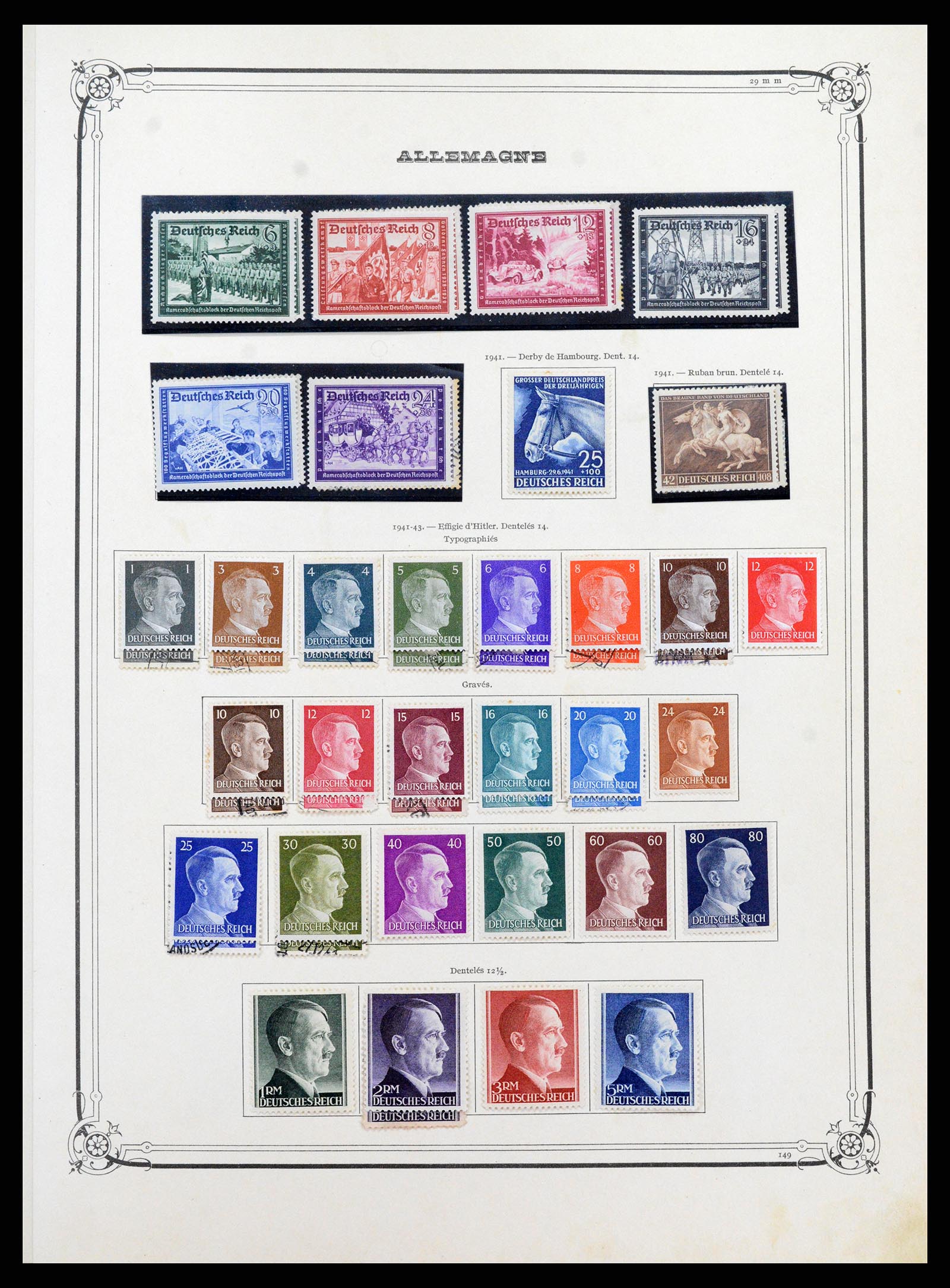 37895 035 - Postzegelverzameling 37895 Duitse Rijk 1872-1945.