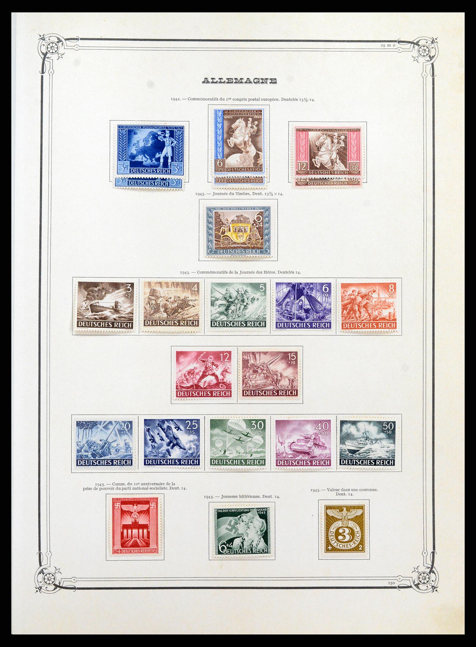 37895 037 - Postzegelverzameling 37895 Duitse Rijk 1872-1945.
