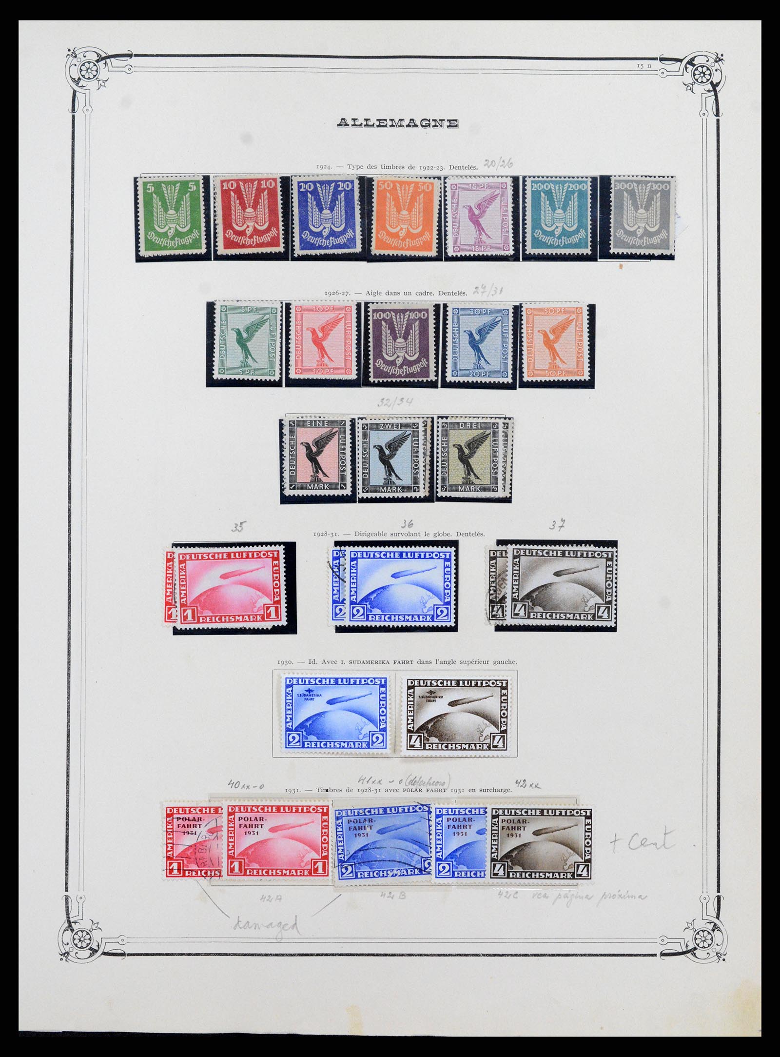 37895 042 - Postzegelverzameling 37895 Duitse Rijk 1872-1945.