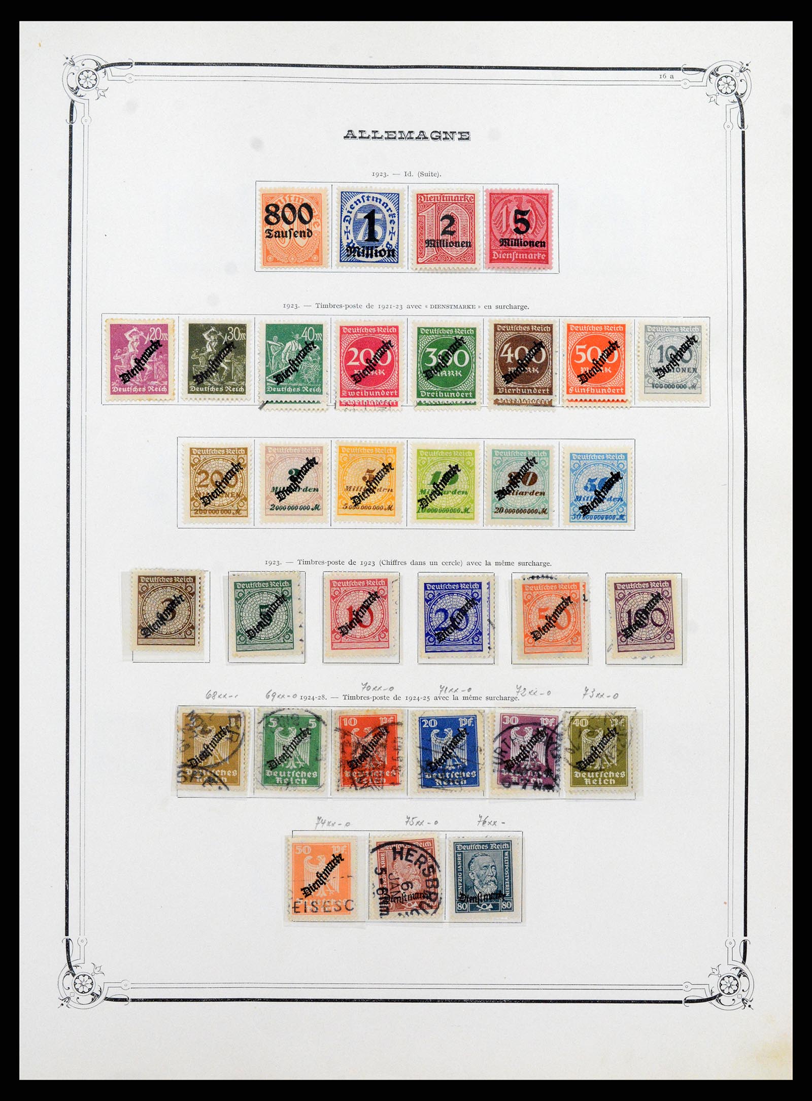37895 046 - Postzegelverzameling 37895 Duitse Rijk 1872-1945.