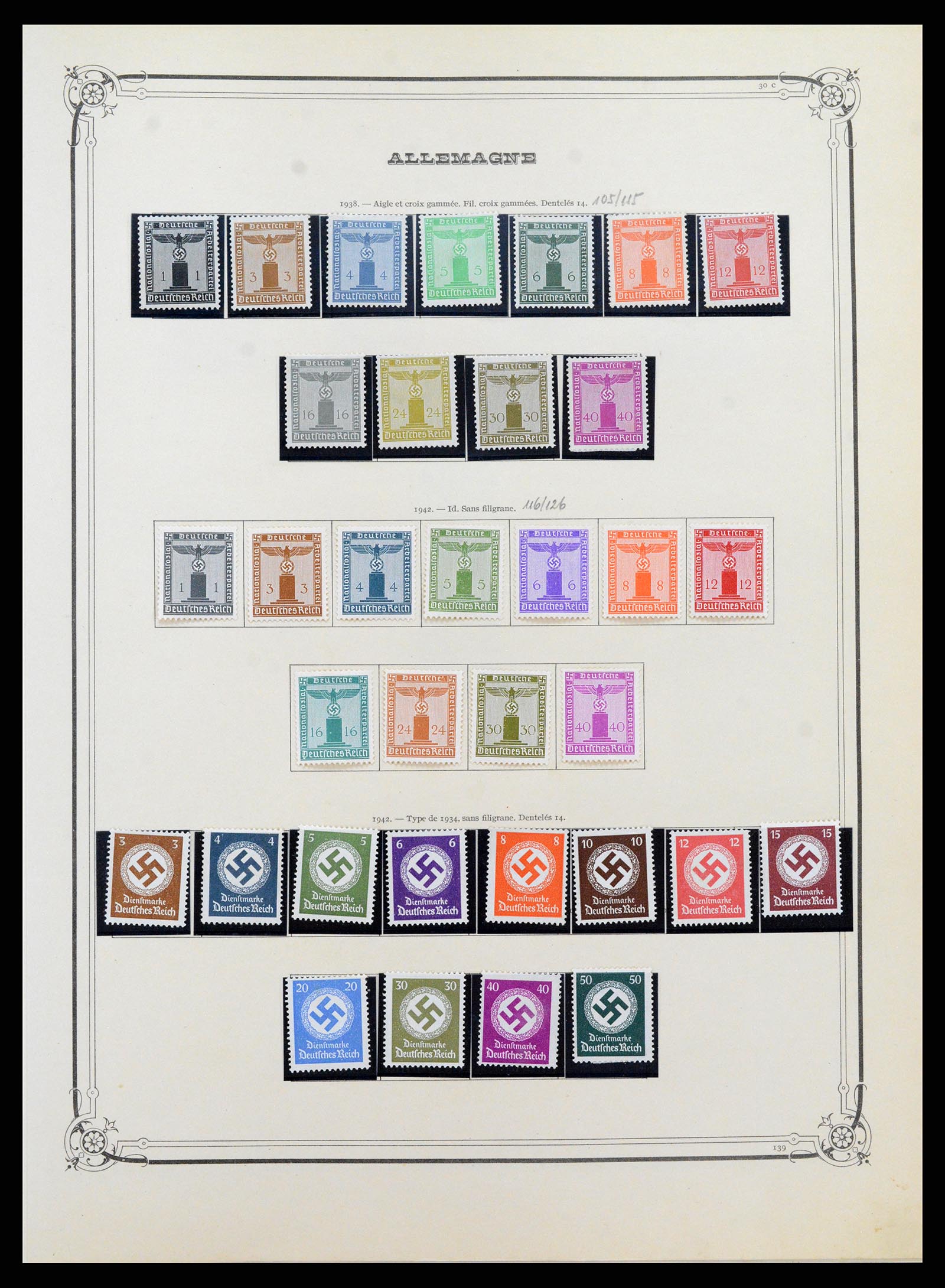 37895 048 - Postzegelverzameling 37895 Duitse Rijk 1872-1945.