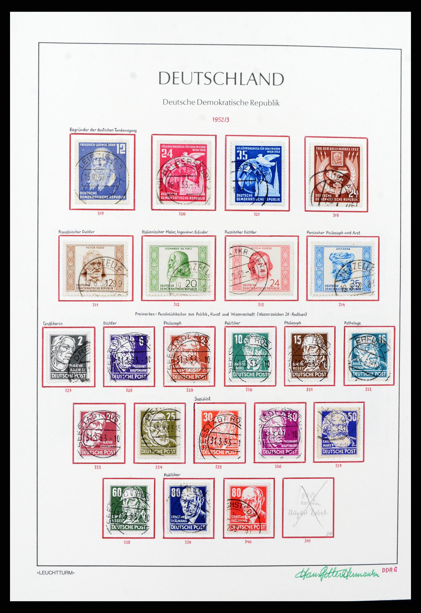 37897 006 - Postzegelverzameling 37897 DDR 1949-1990.
