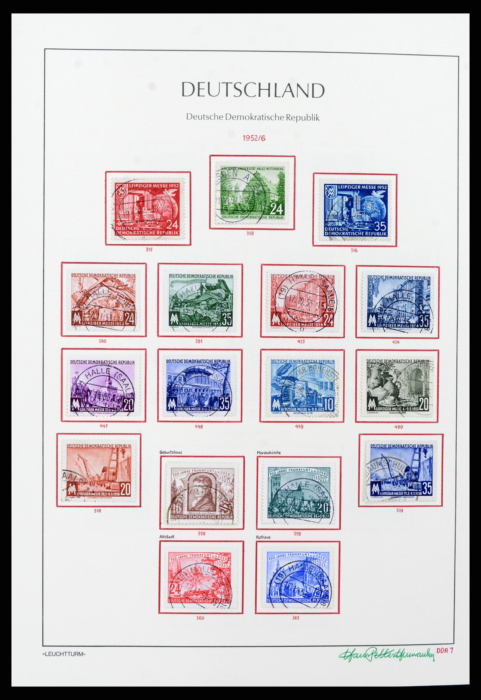 37897 007 - Postzegelverzameling 37897 DDR 1949-1990.