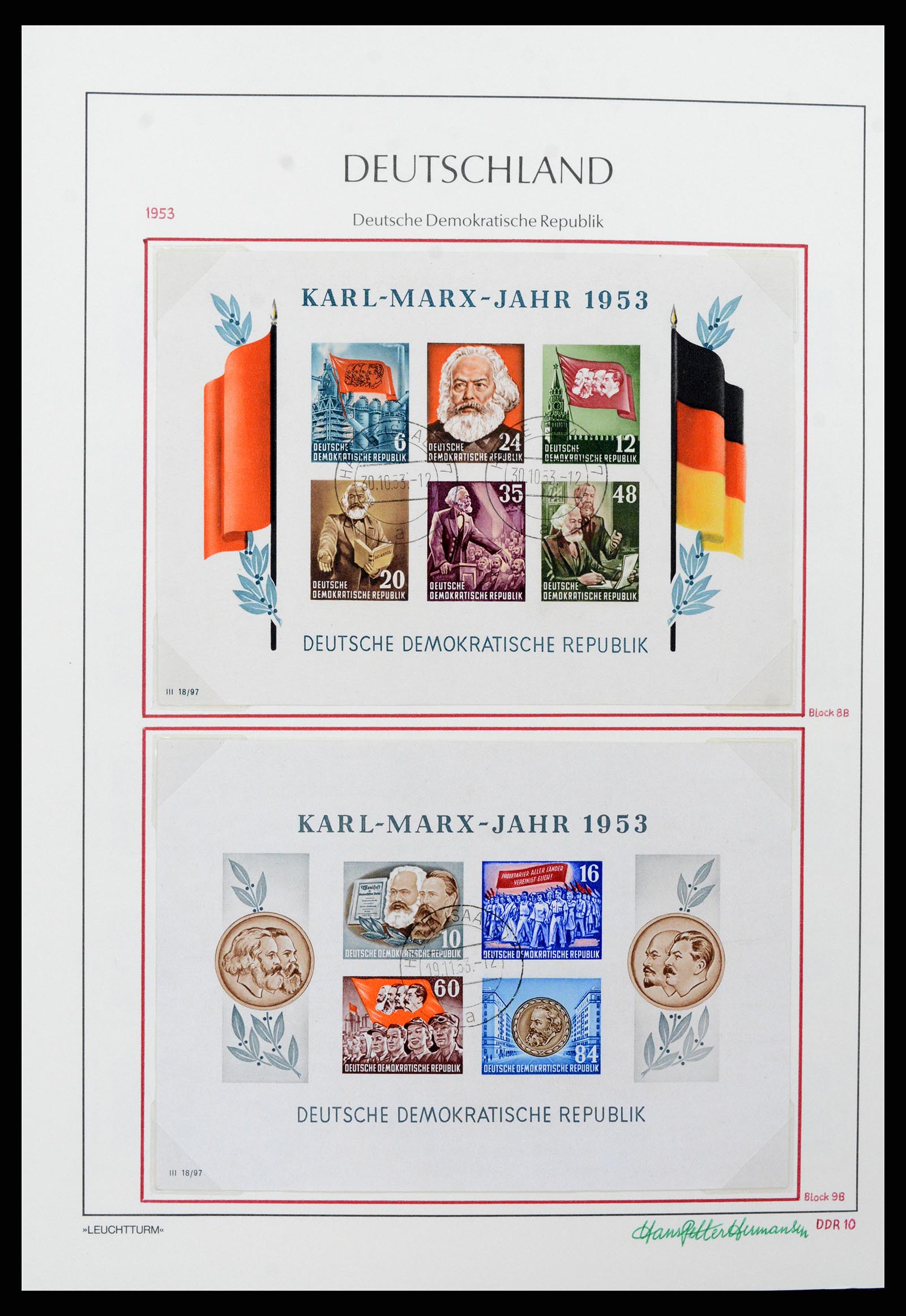 37897 010 - Postzegelverzameling 37897 DDR 1949-1990.