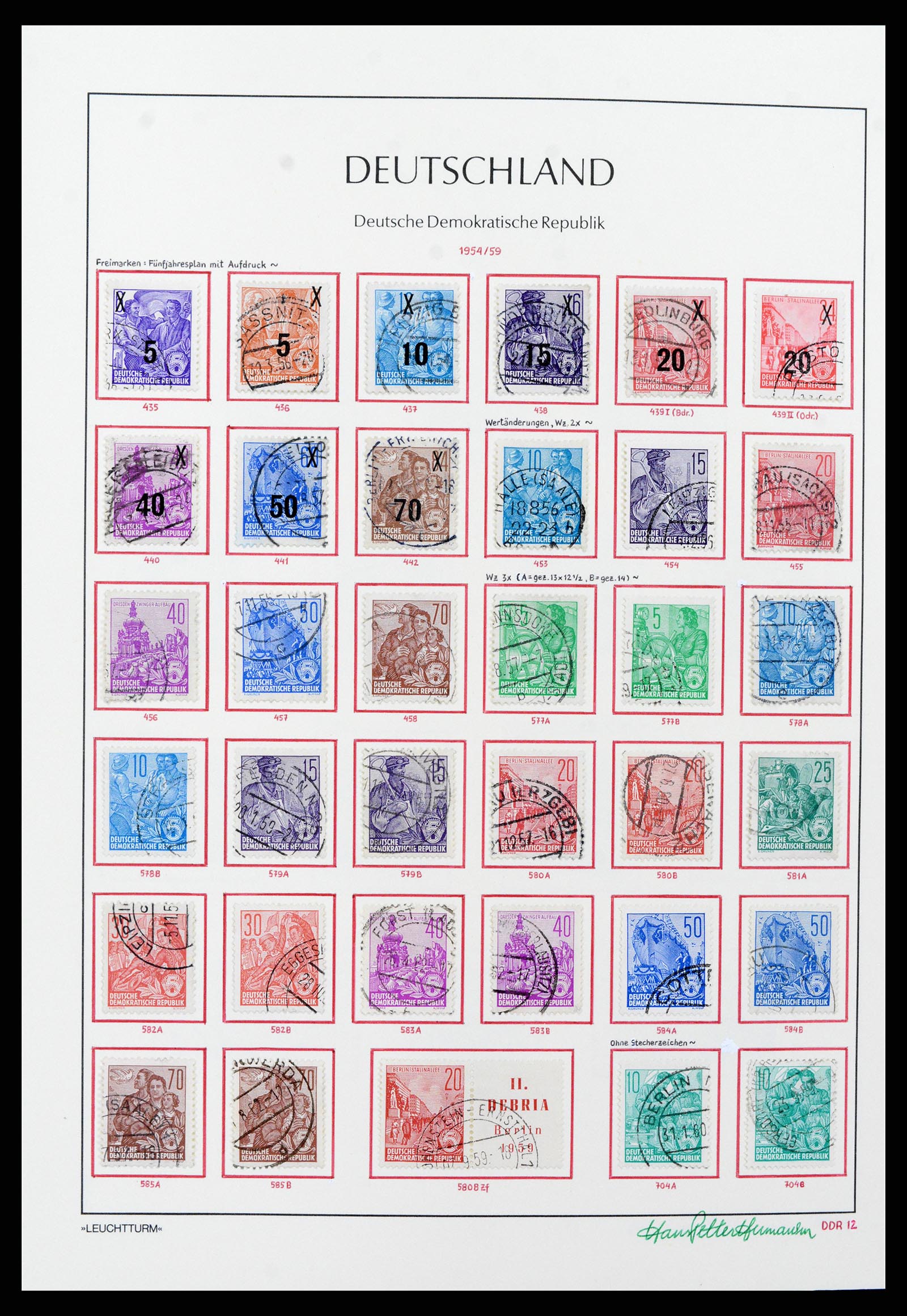 37897 011 - Postzegelverzameling 37897 DDR 1949-1990.