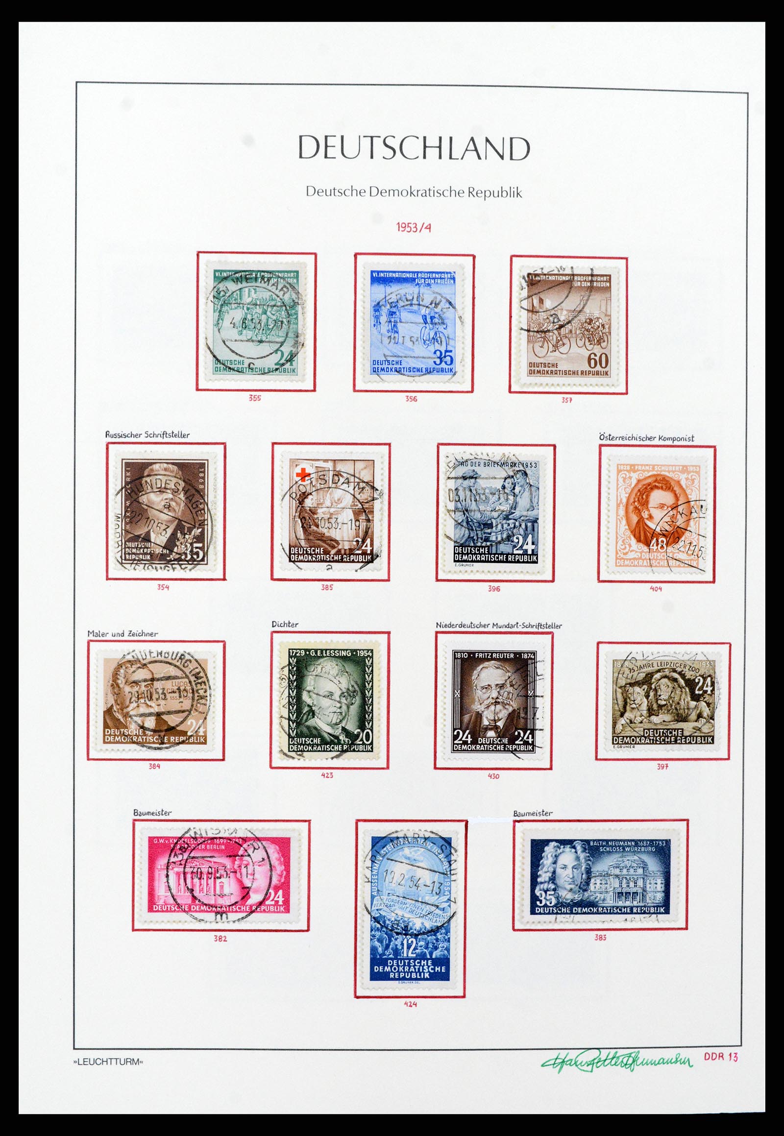 37897 013 - Postzegelverzameling 37897 DDR 1949-1990.