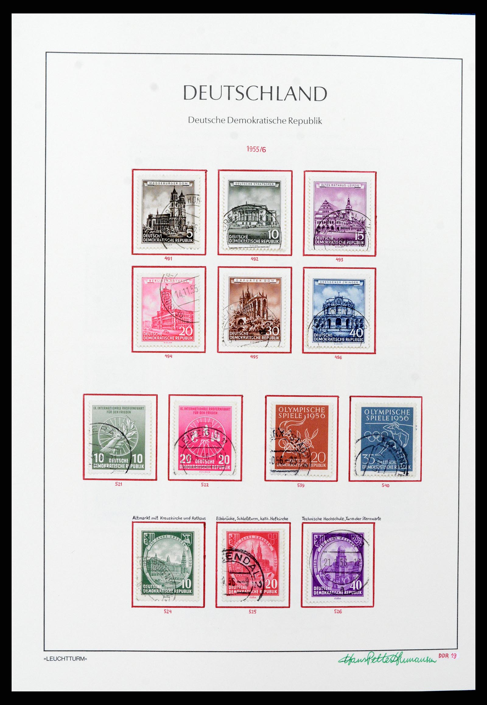 37897 019 - Postzegelverzameling 37897 DDR 1949-1990.