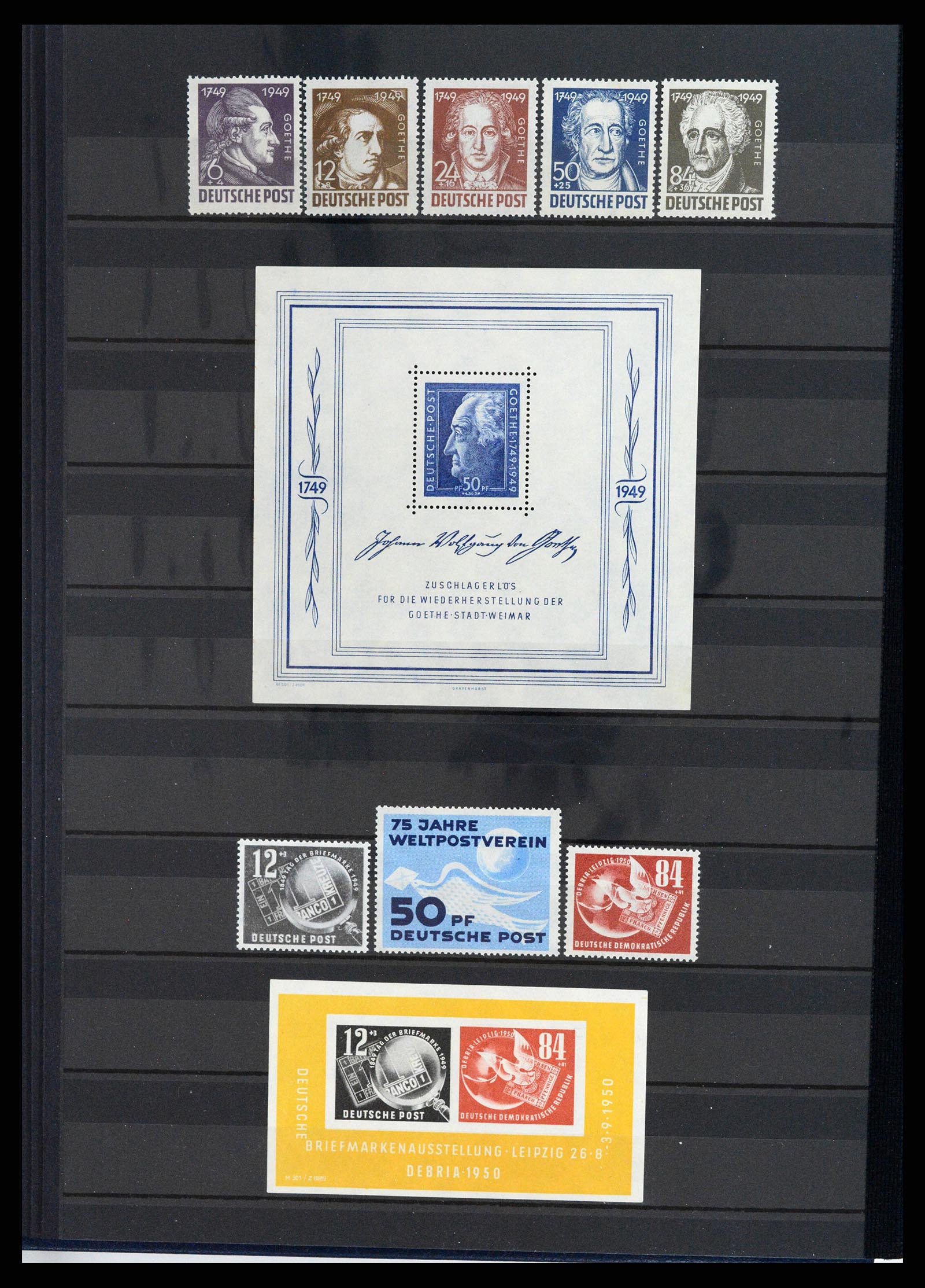 37898 002 - Stamp Collection 37898 Sovietzone/GDR 1945-1972.