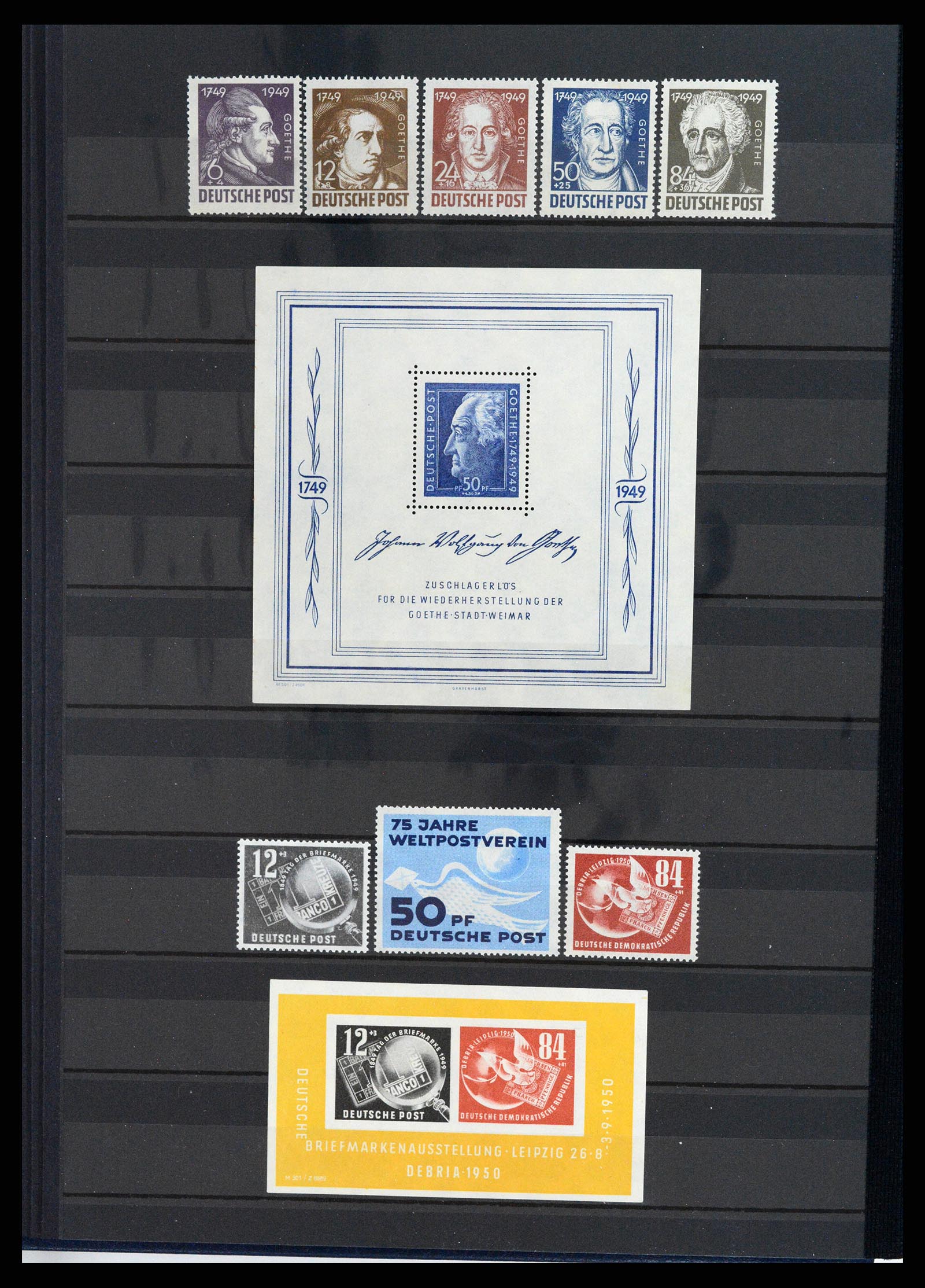 37898 002 - Stamp Collection 37898 Sovietzone/GDR 1945-1972.