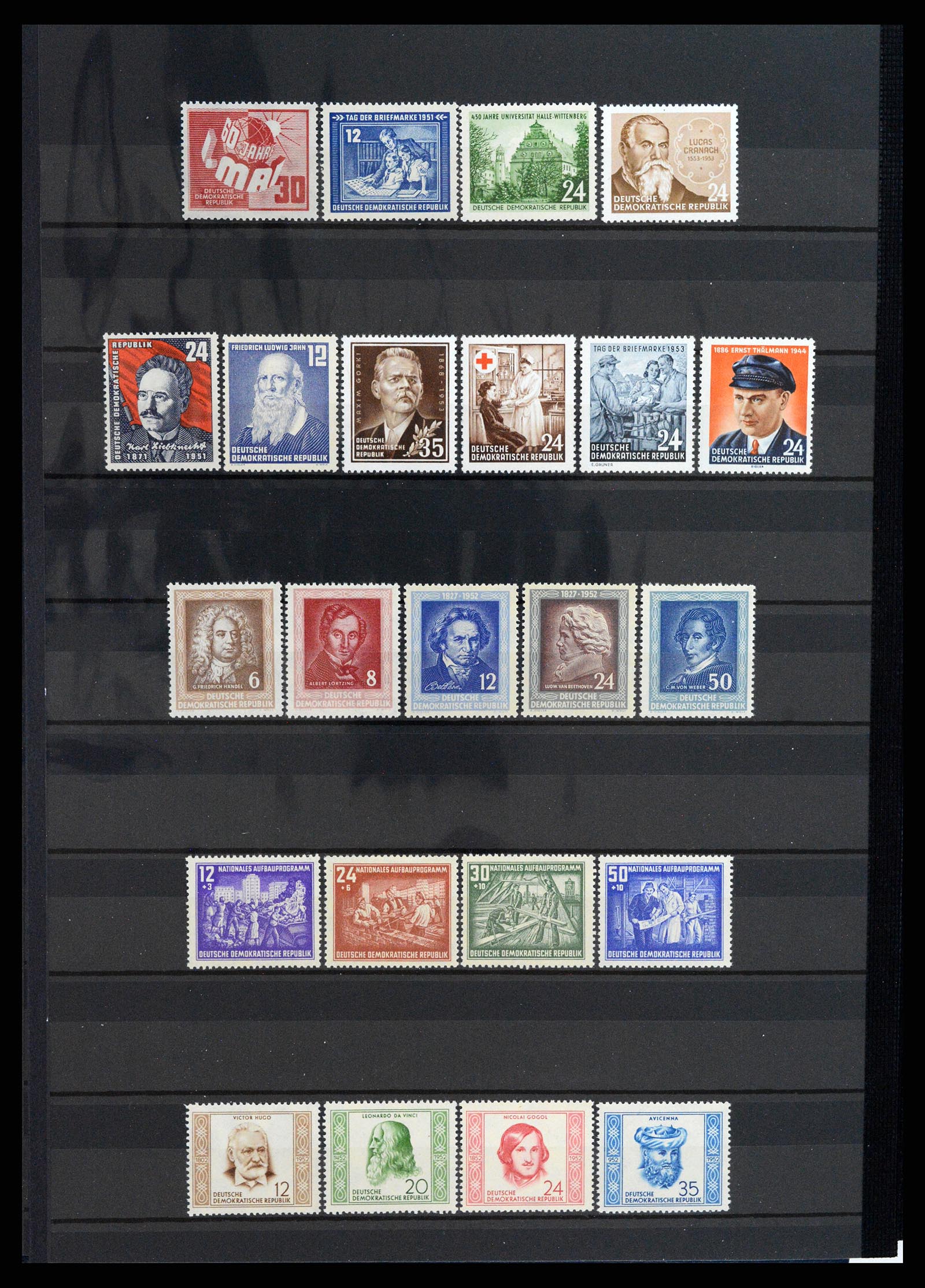 37898 004 - Stamp Collection 37898 Sovietzone/GDR 1945-1972.