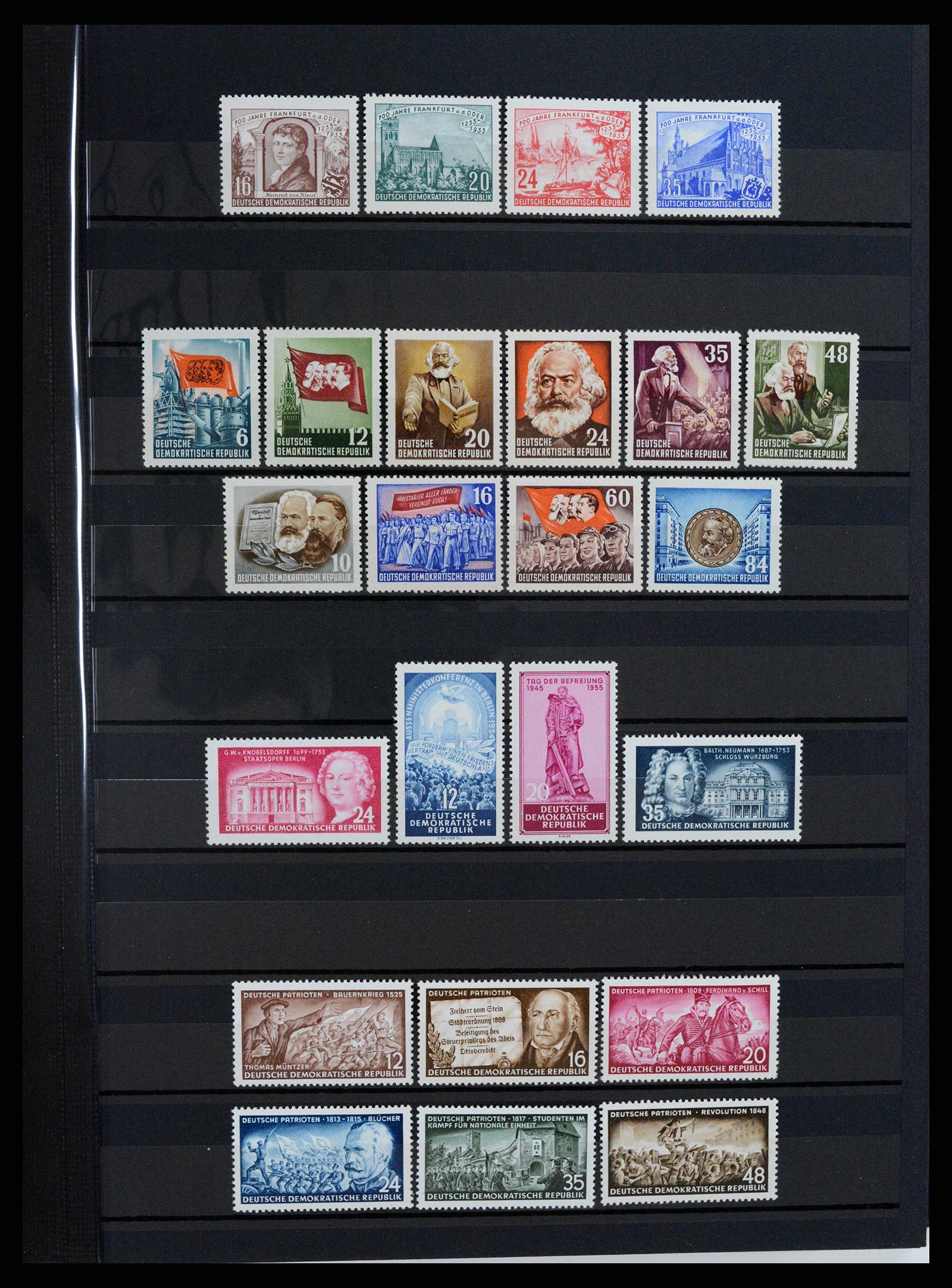 37898 005 - Stamp Collection 37898 Sovietzone/GDR 1945-1972.