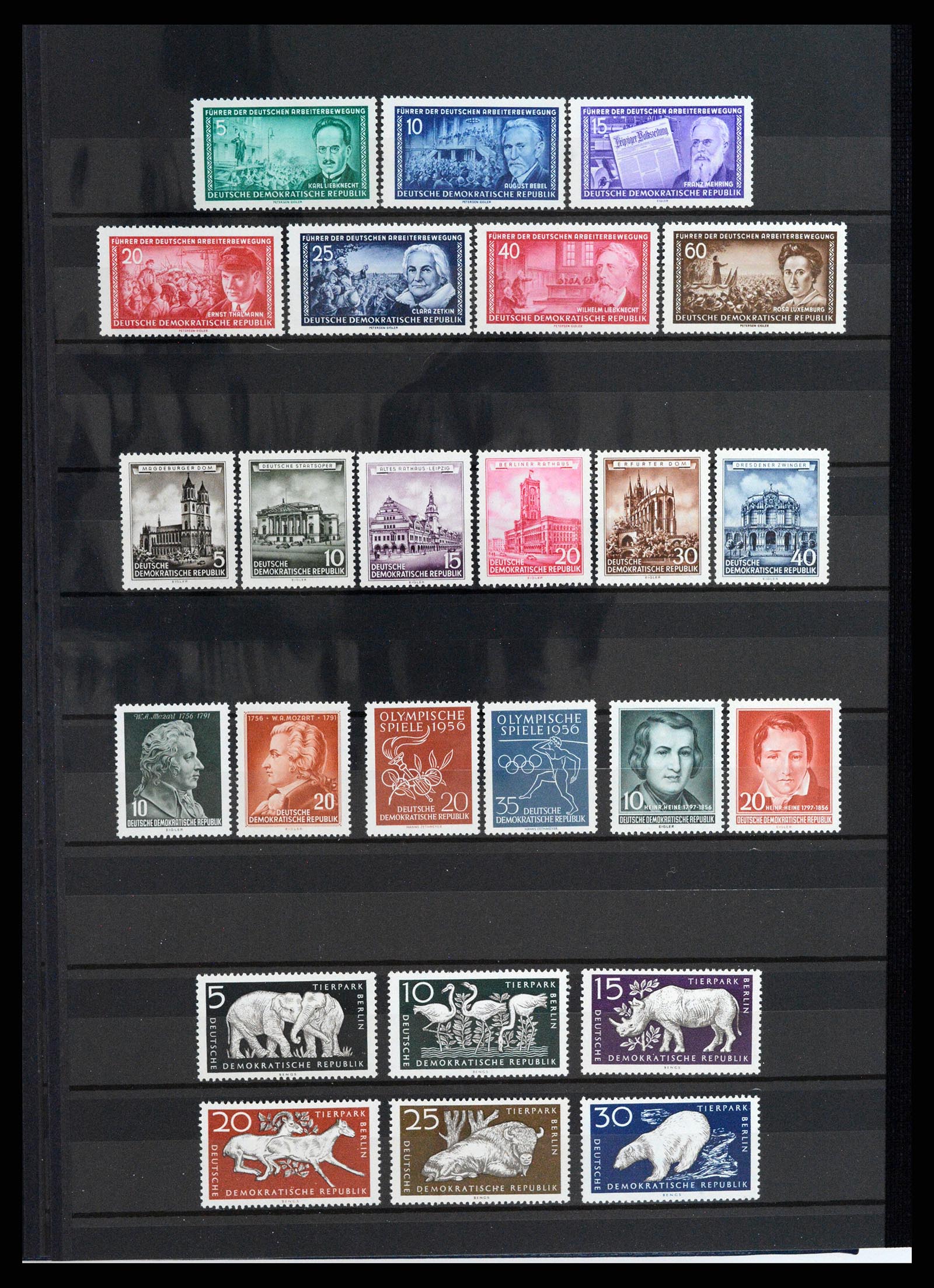 37898 008 - Stamp Collection 37898 Sovietzone/GDR 1945-1972.