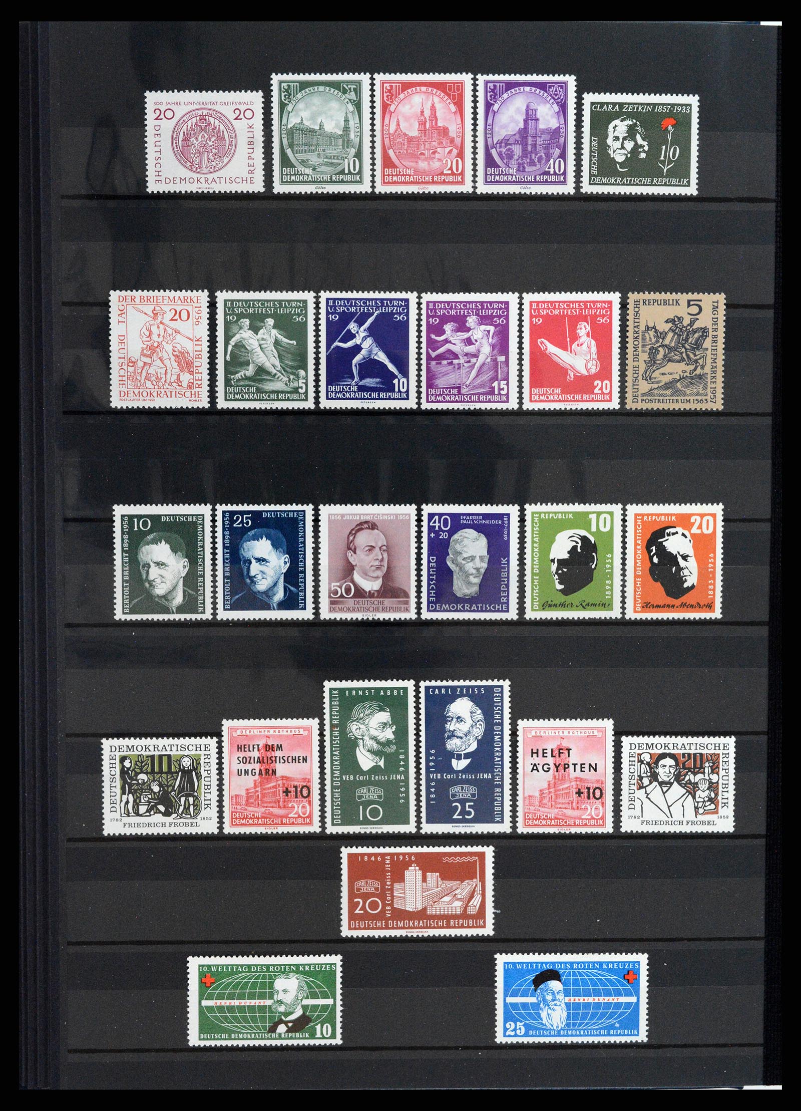 37898 010 - Stamp Collection 37898 Sovietzone/GDR 1945-1972.