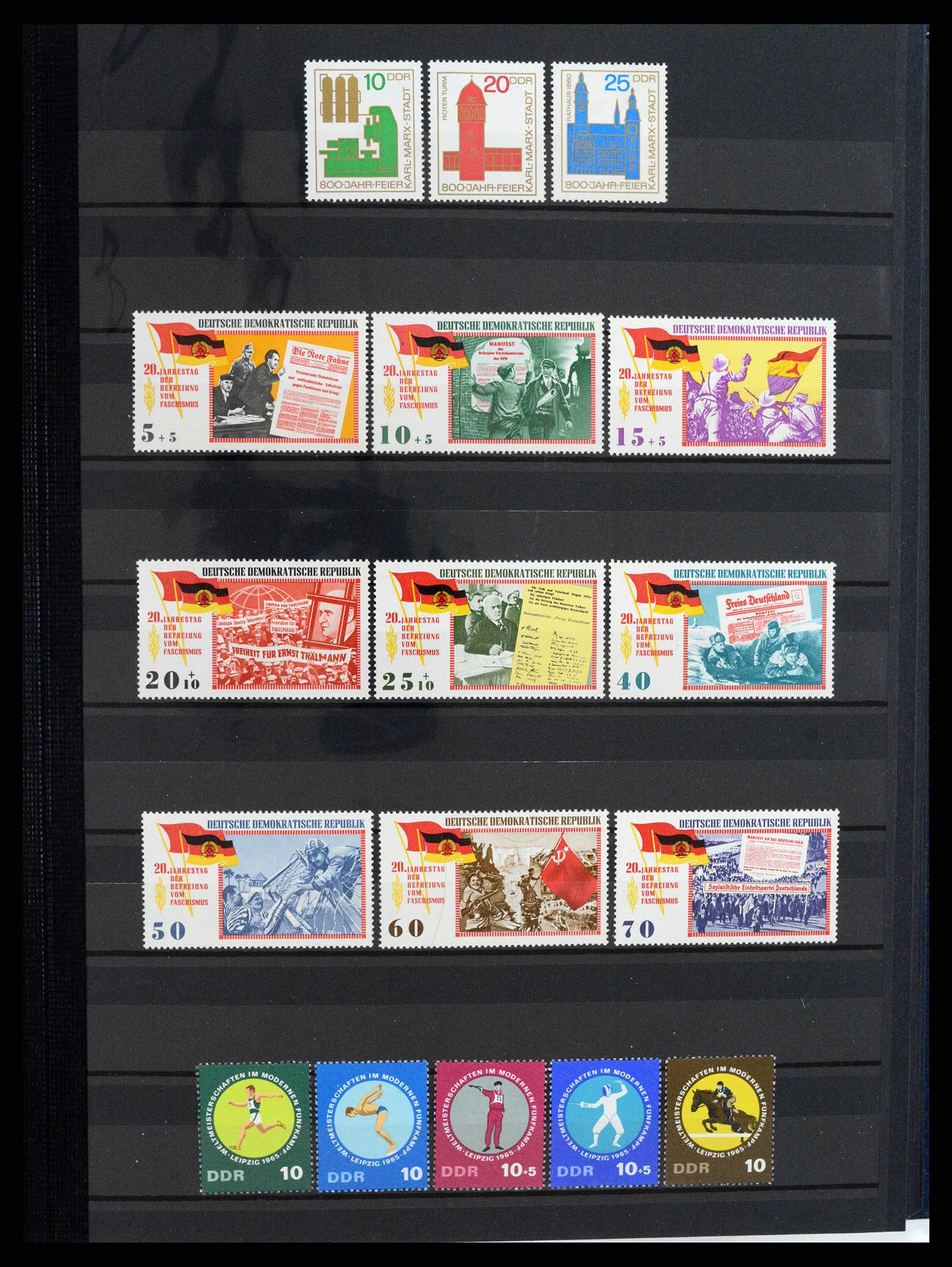 37898 025 - Stamp Collection 37898 Sovietzone/GDR 1945-1972.