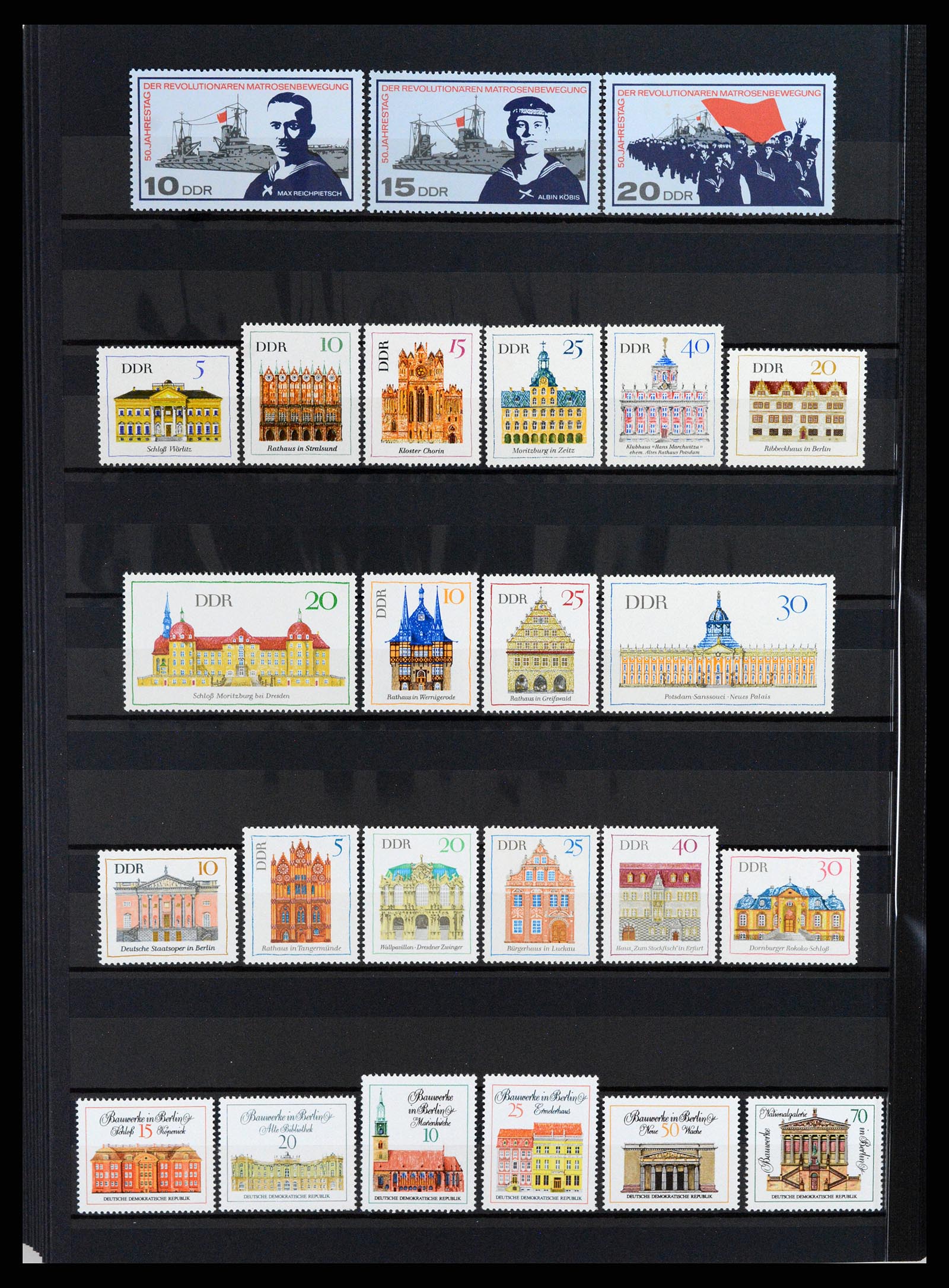 37898 034 - Stamp Collection 37898 Sovietzone/GDR 1945-1972.