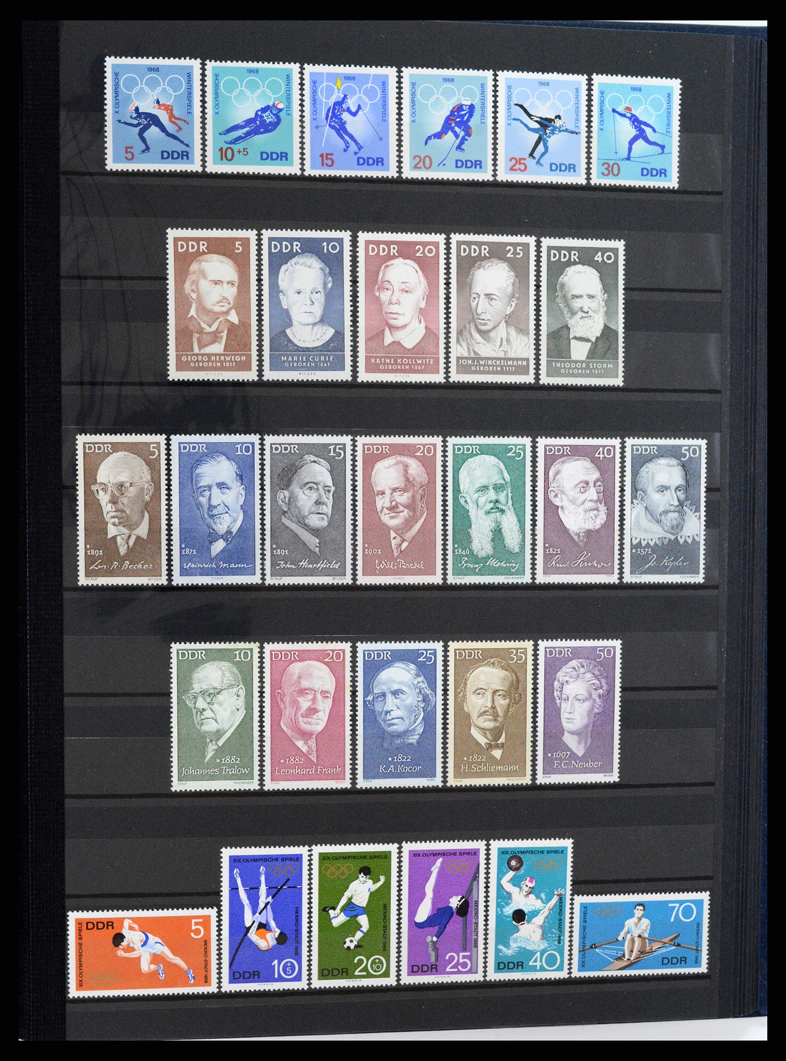 37898 037 - Stamp Collection 37898 Sovietzone/GDR 1945-1972.