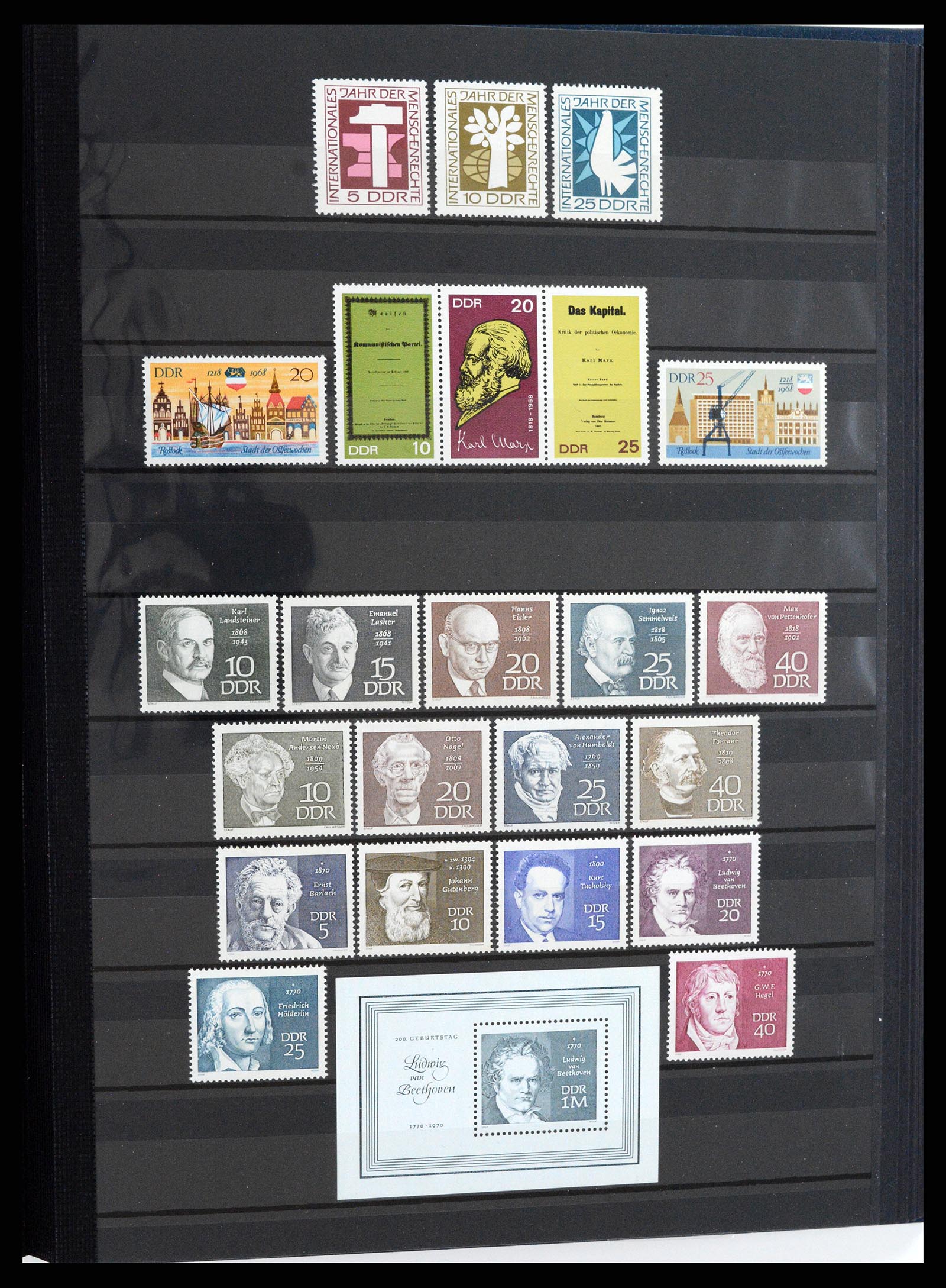 37898 039 - Stamp Collection 37898 Sovietzone/GDR 1945-1972.