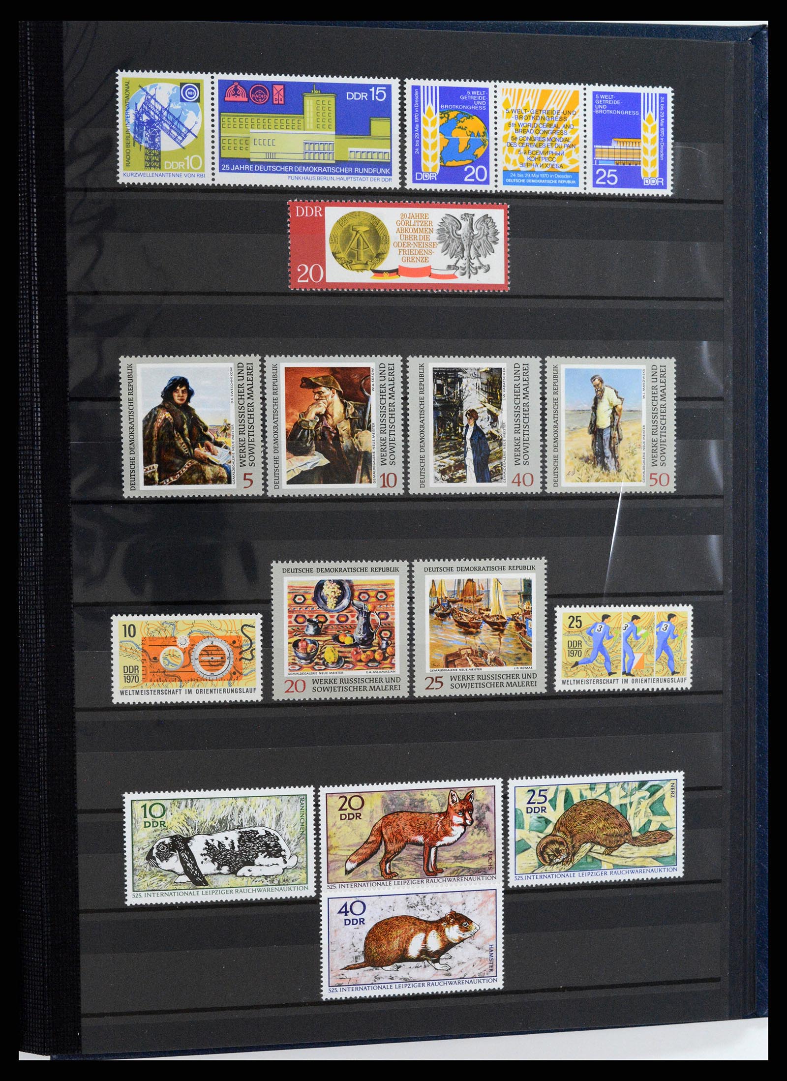 37898 045 - Stamp Collection 37898 Sovietzone/GDR 1945-1972.