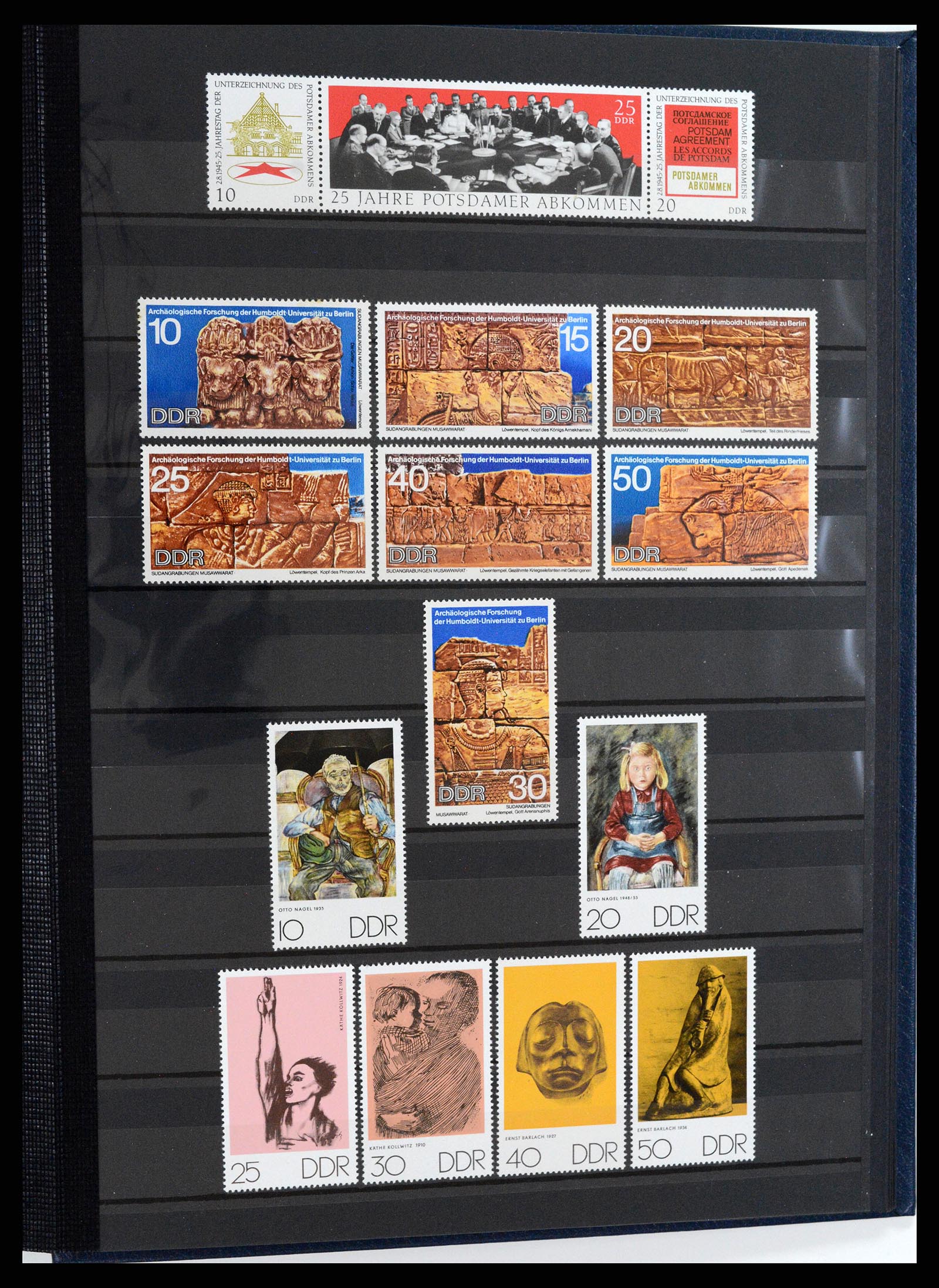37898 047 - Stamp Collection 37898 Sovietzone/GDR 1945-1972.