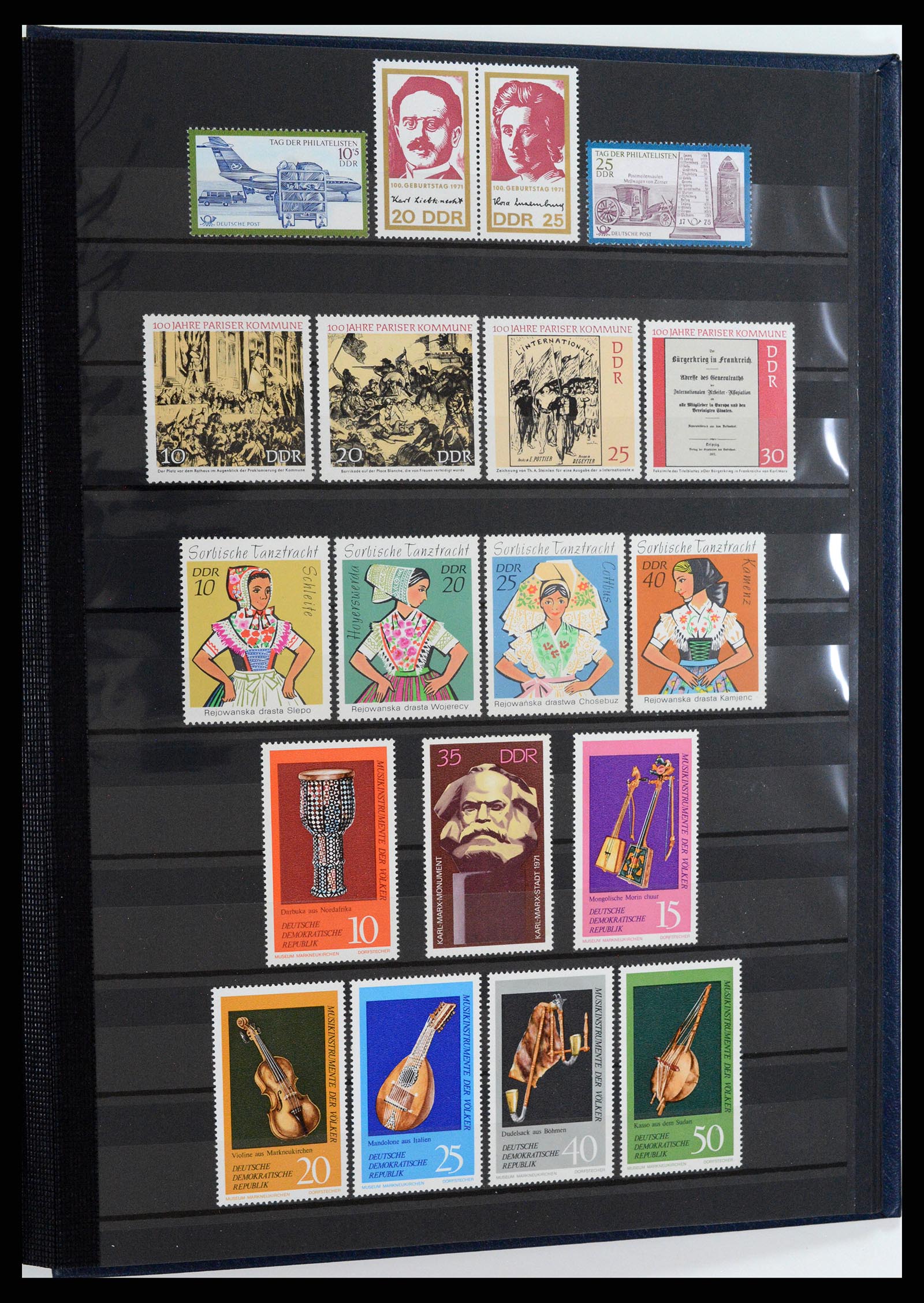 37898 049 - Stamp Collection 37898 Sovietzone/GDR 1945-1972.