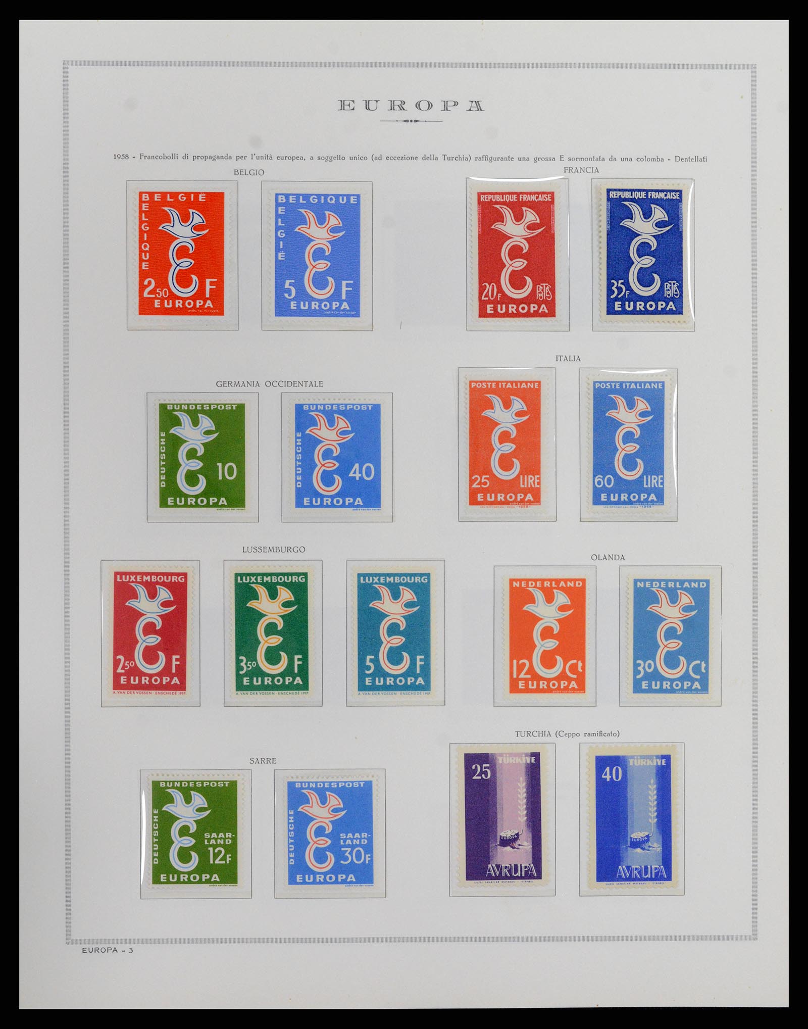 37902 004 - Stamp Collection 37902 Europa CEPT 1956-1987.