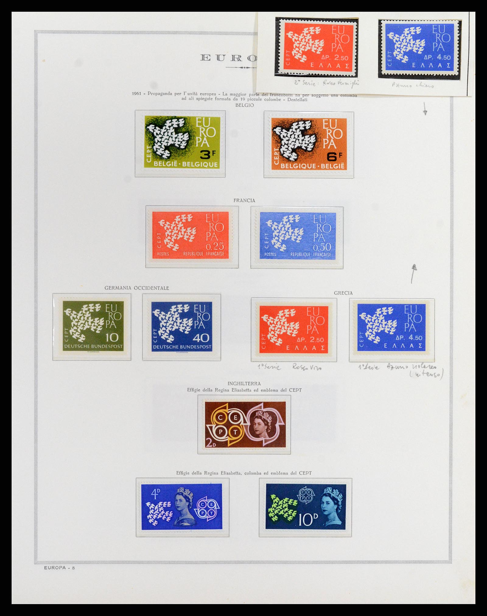 37902 009 - Stamp Collection 37902 Europa CEPT 1956-1987.