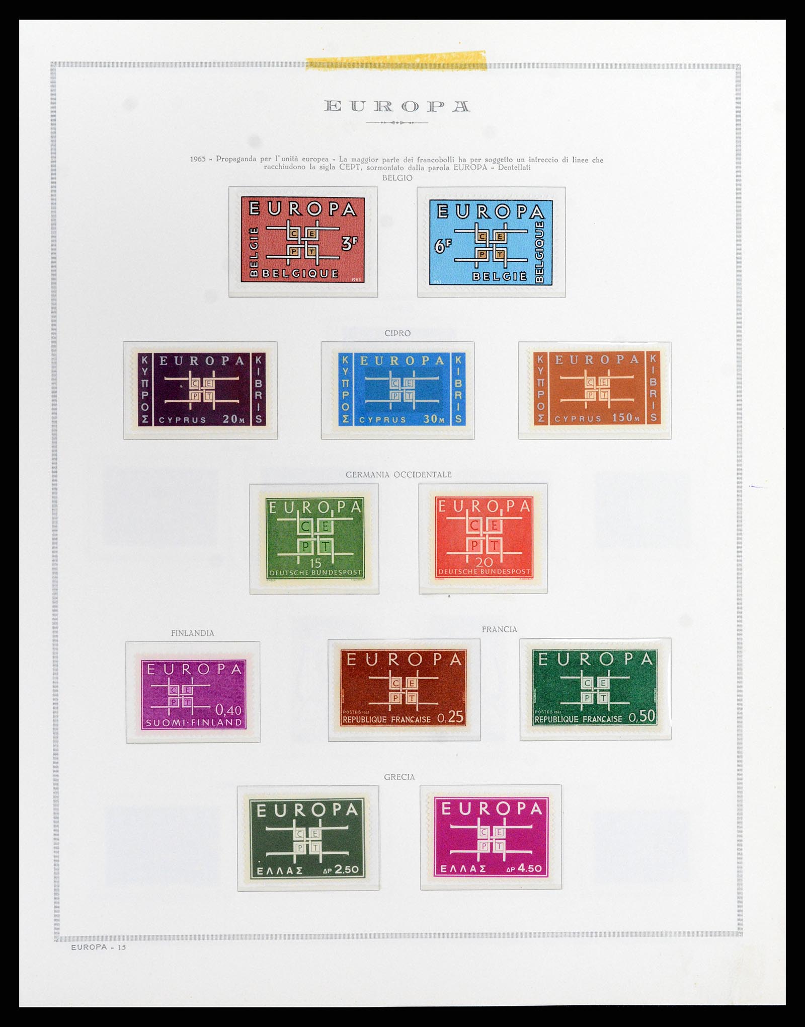 37902 016 - Stamp Collection 37902 Europa CEPT 1956-1987.