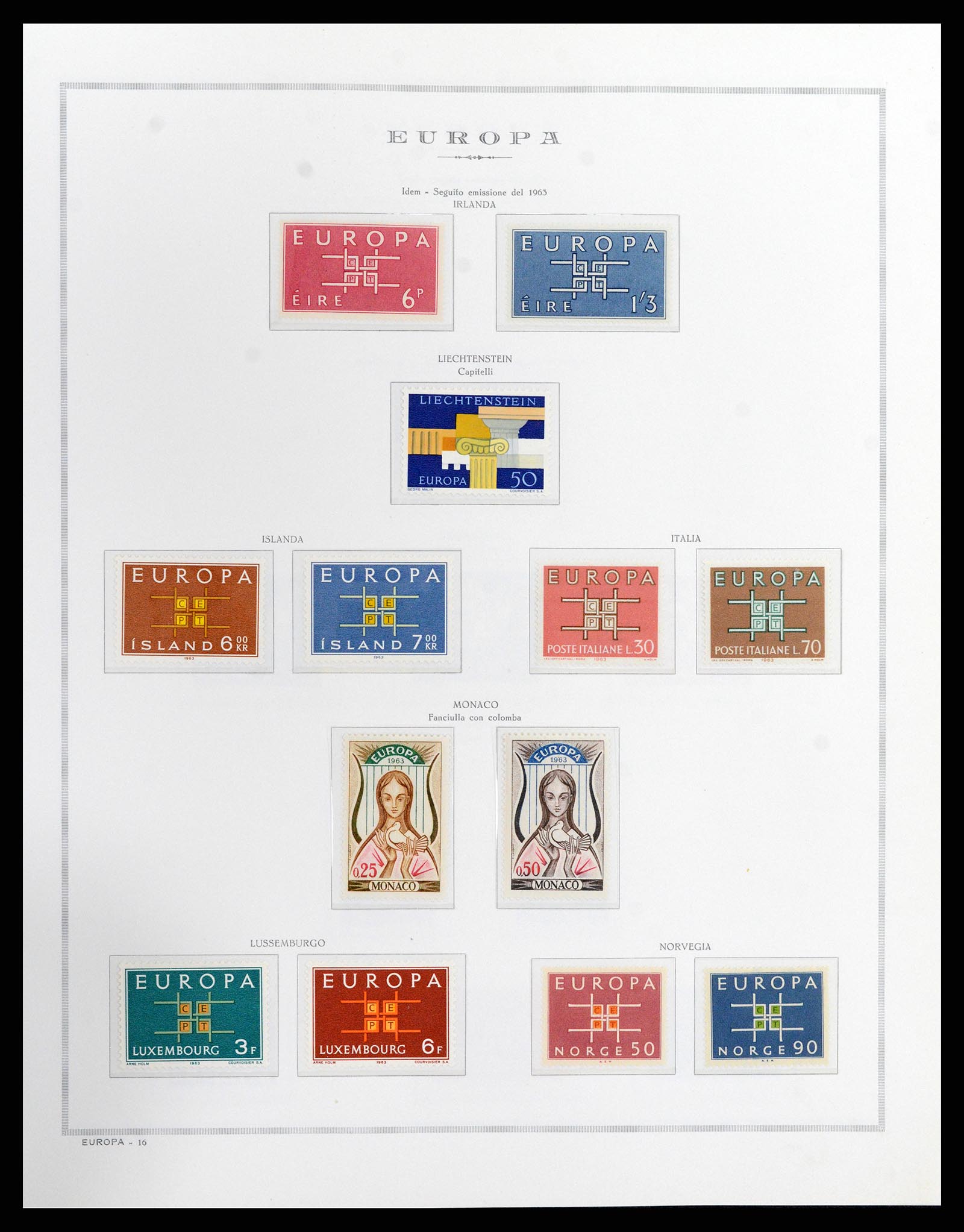 37902 017 - Stamp Collection 37902 Europa CEPT 1956-1987.