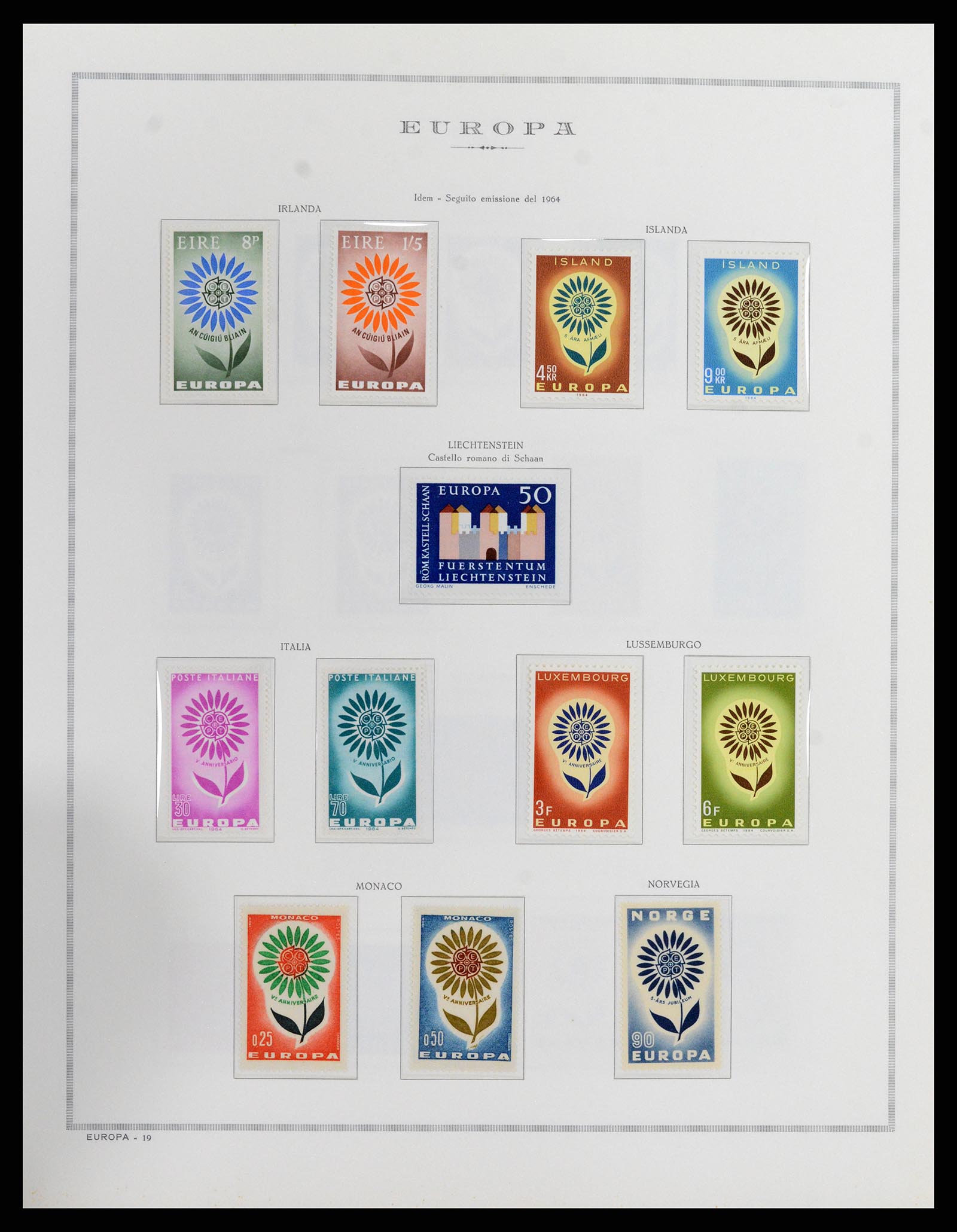 37902 020 - Stamp Collection 37902 Europa CEPT 1956-1987.