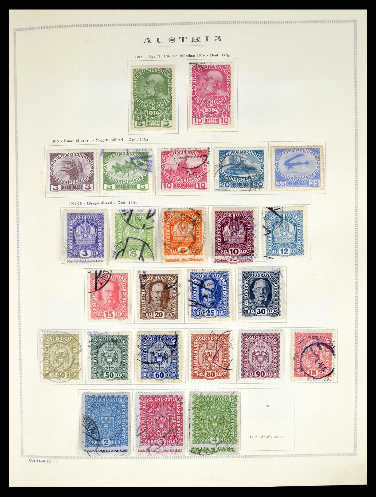 37904 006 - Postzegelverzameling 37904 Oostenrijk en gebieden 1850-1980.