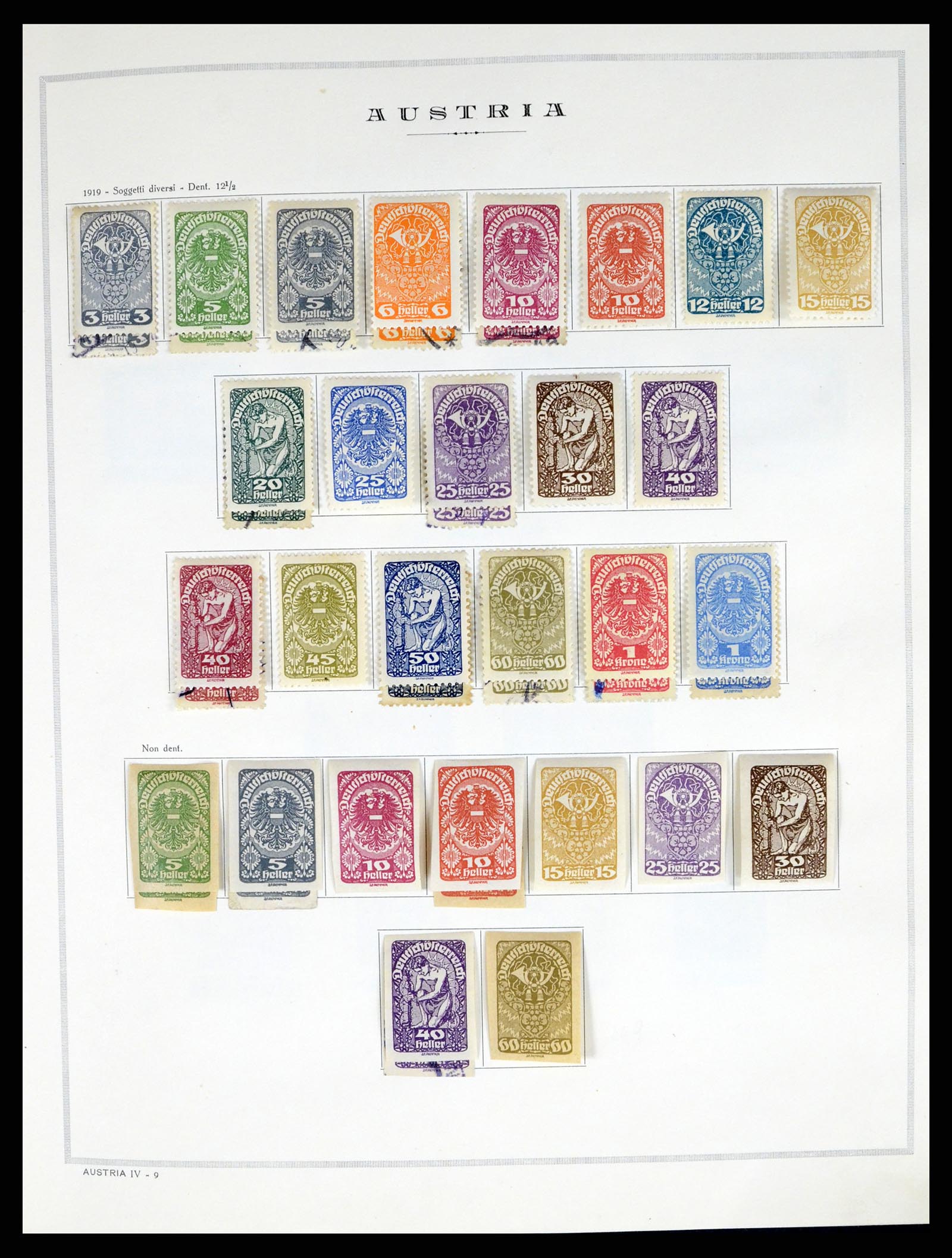 37904 008 - Postzegelverzameling 37904 Oostenrijk en gebieden 1850-1980.