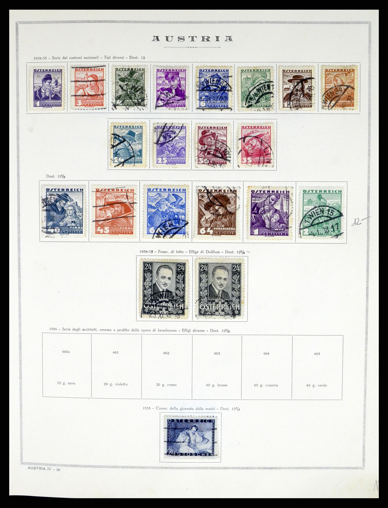 37904 018 - Stamp Collection 37904 Austria and territories 1850-1980.