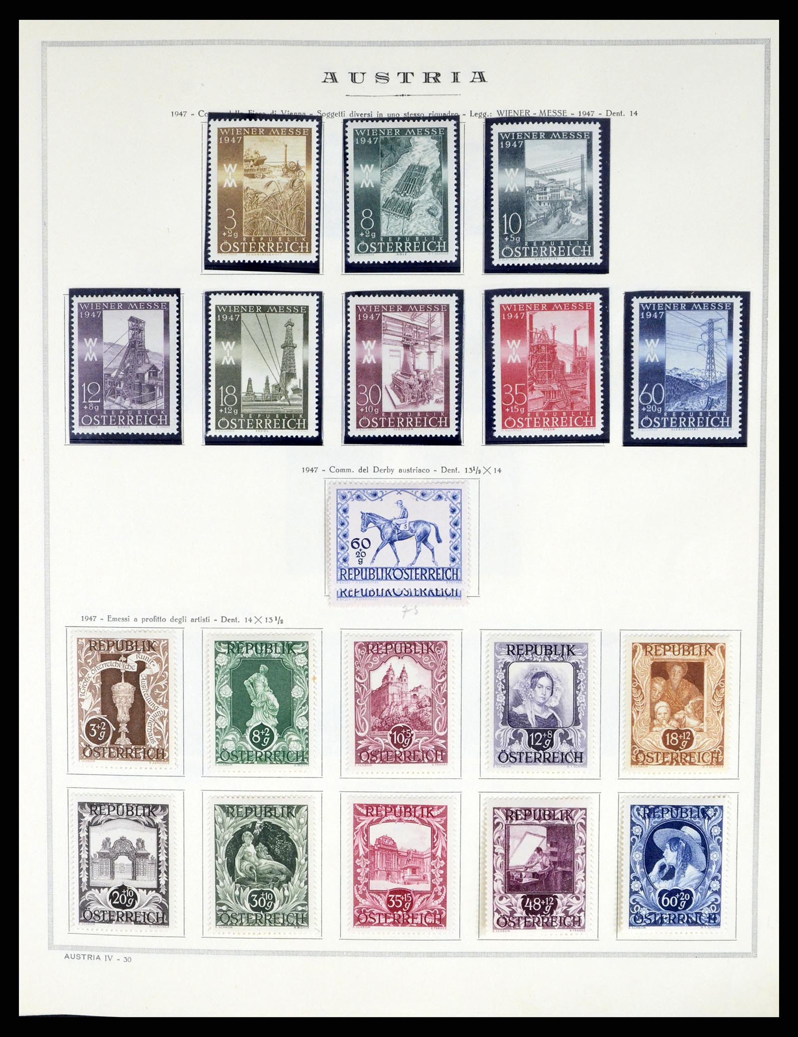 37904 029 - Postzegelverzameling 37904 Oostenrijk en gebieden 1850-1980.