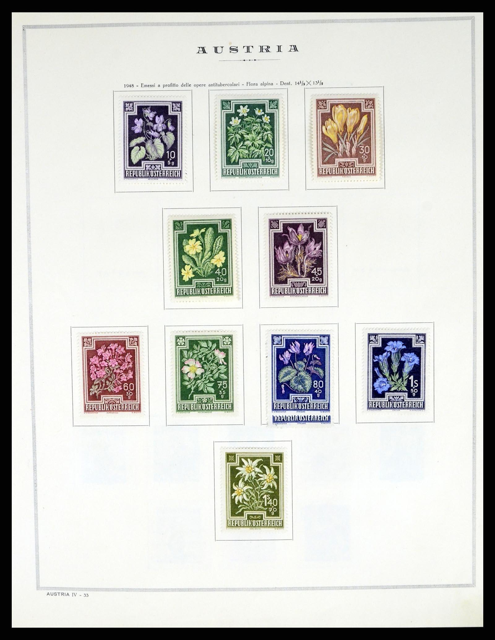 37904 032 - Postzegelverzameling 37904 Oostenrijk en gebieden 1850-1980.