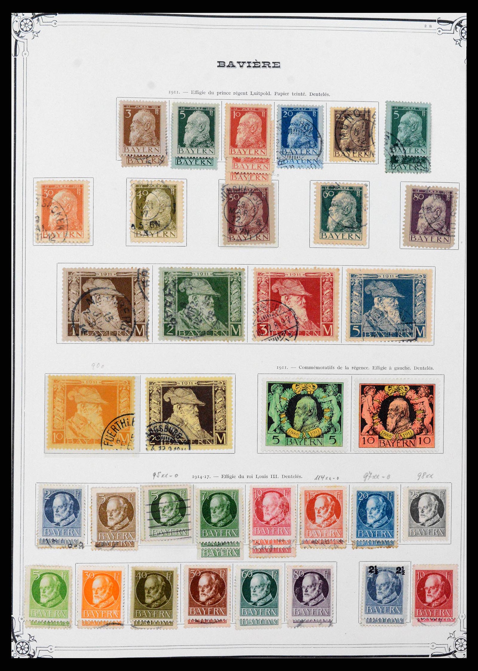 37905 0004 - Postzegelverzameling 37905 Duitse Staten 1849-1920.