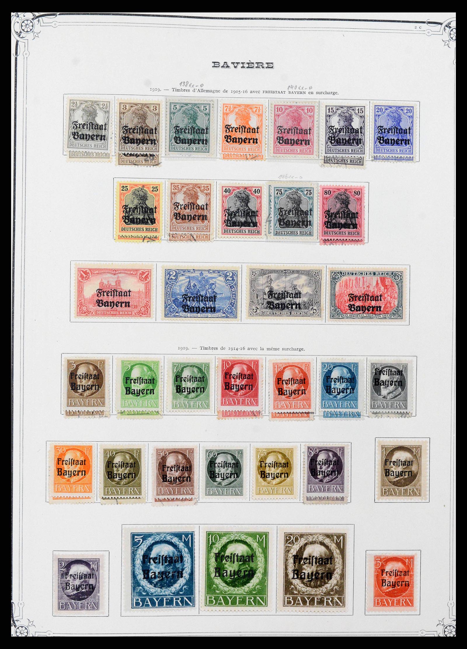 37905 0009 - Stamp Collection 37905 German States 1849-1920.