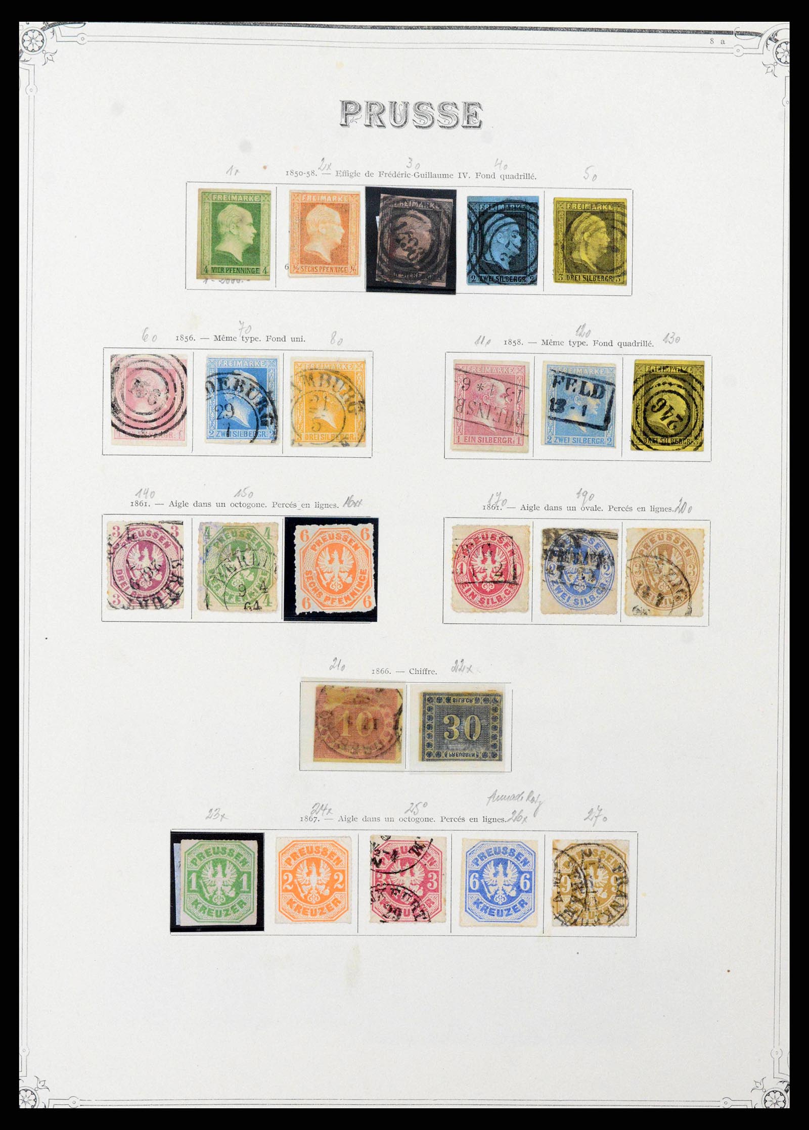 37905 0026 - Stamp Collection 37905 German States 1849-1920.