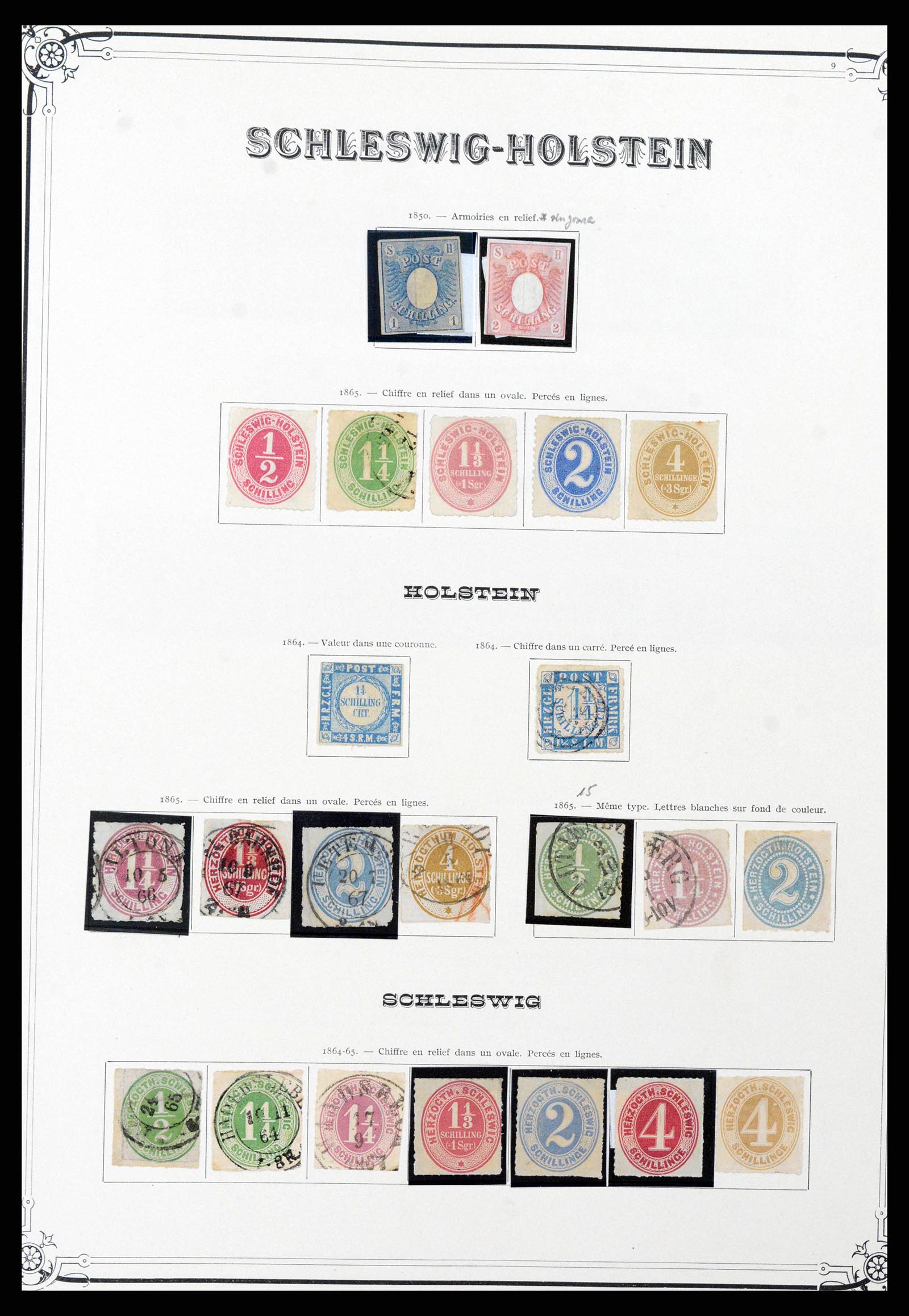 37905 0027 - Stamp Collection 37905 German States 1849-1920.