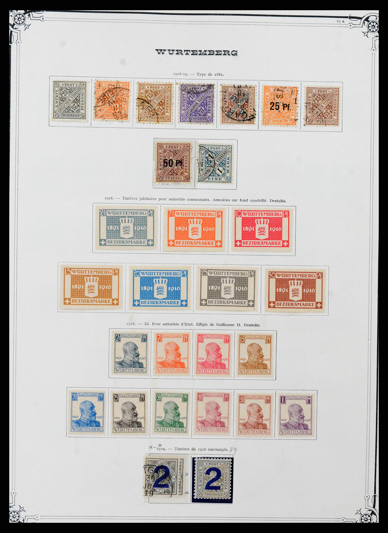 37905 0034 - Stamp Collection 37905 German States 1849-1920.