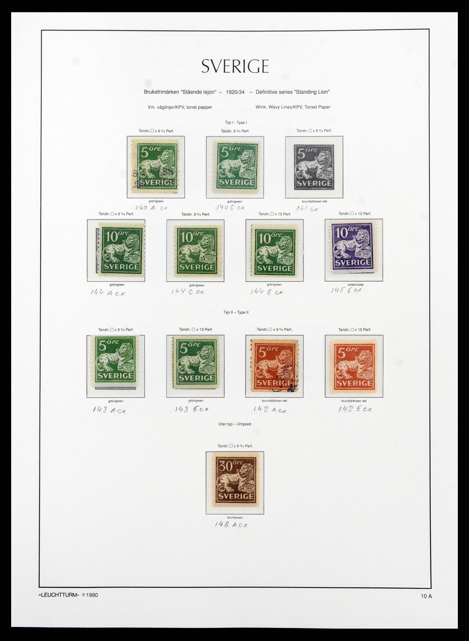 37907 011 - Stamp Collection 37907 Sweden 1855-2000.