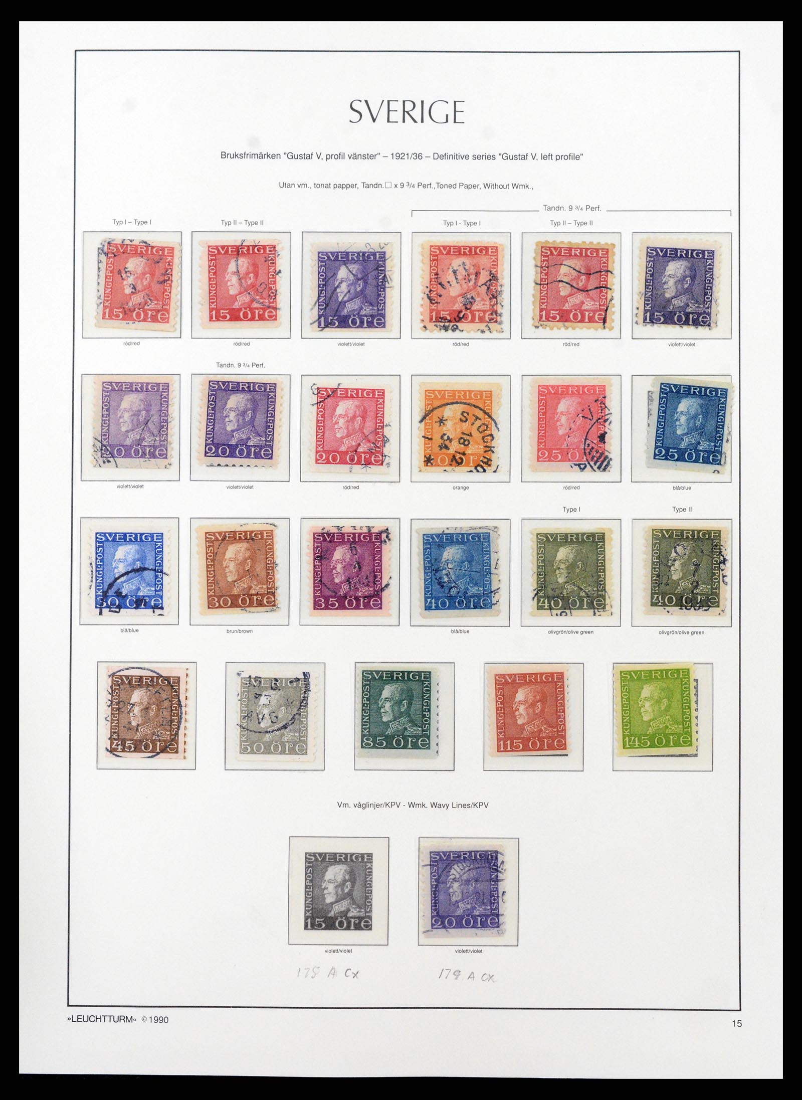 37907 016 - Postzegelverzameling 37907 Zweden 1855-2000.