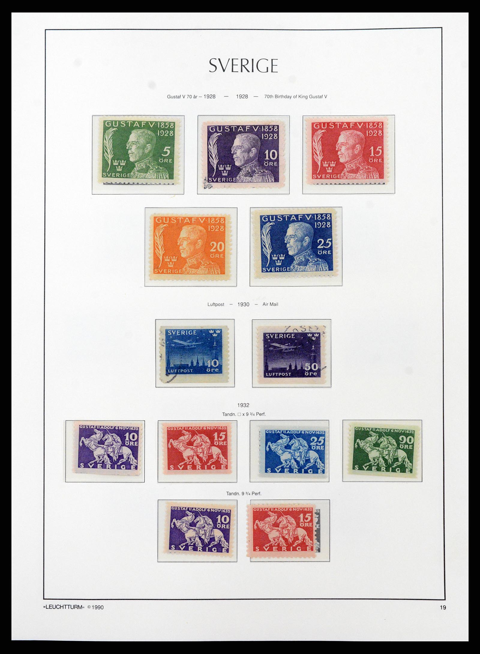 37907 020 - Stamp Collection 37907 Sweden 1855-2000.