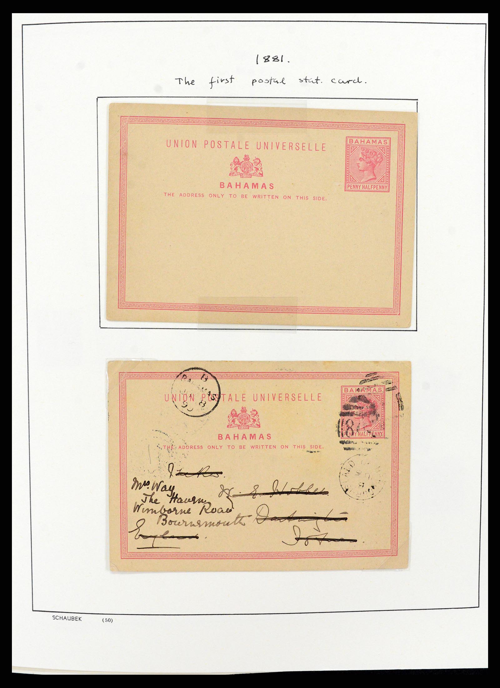 37910 005 - Stamp collection 37910 Supercollection Bahamas 1859-2008.