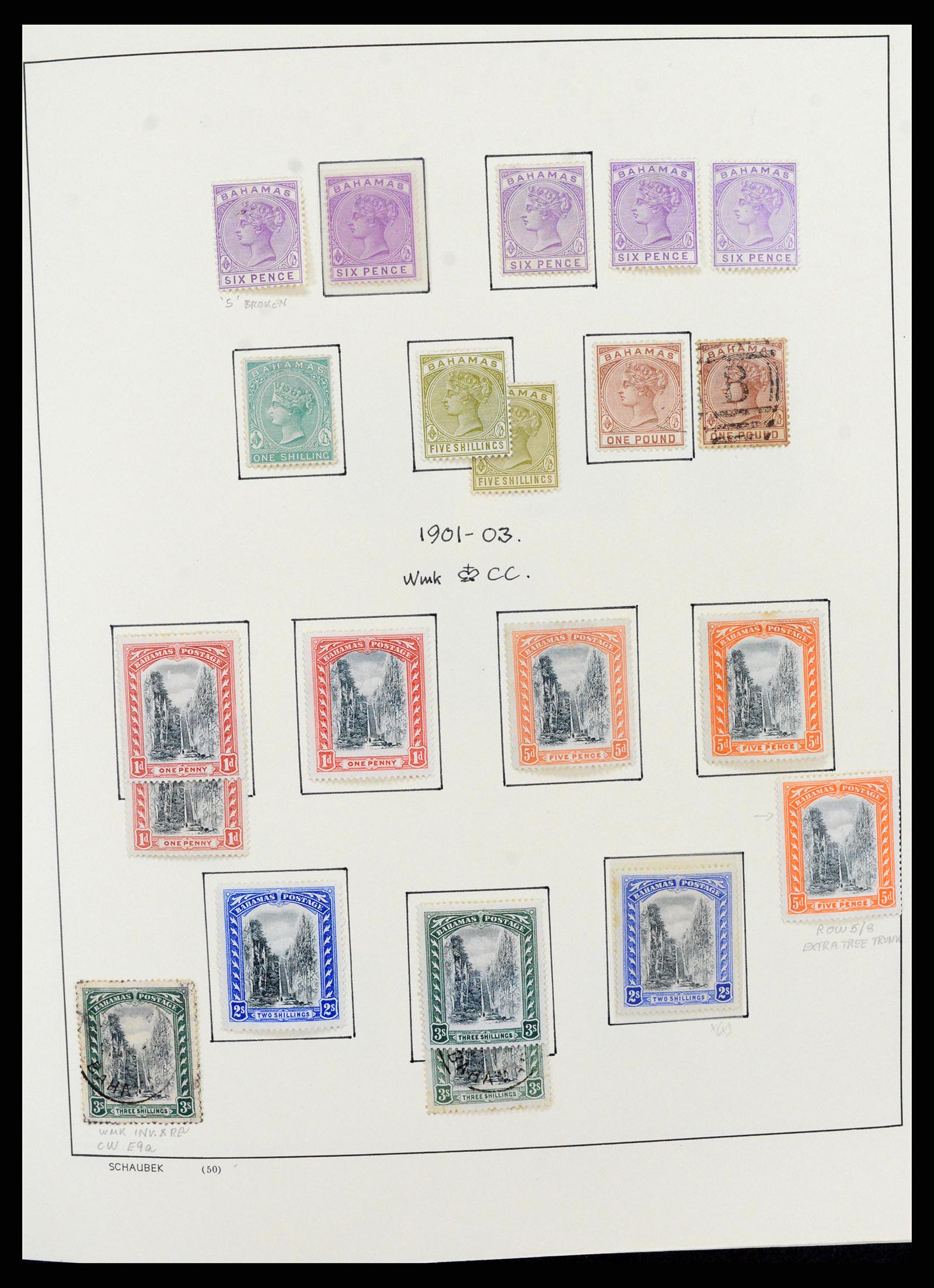 37910 007 - Stamp collection 37910 Supercollection Bahamas 1859-2008.