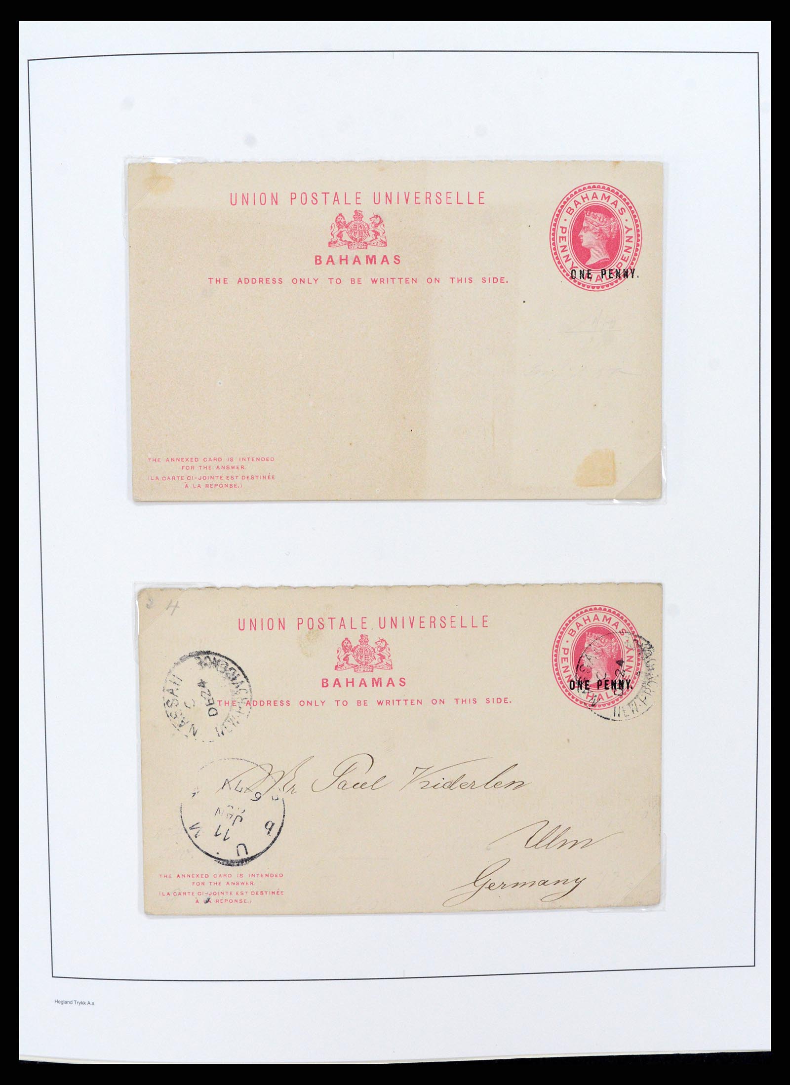 37910 011 - Stamp collection 37910 Supercollection Bahamas 1859-2008.