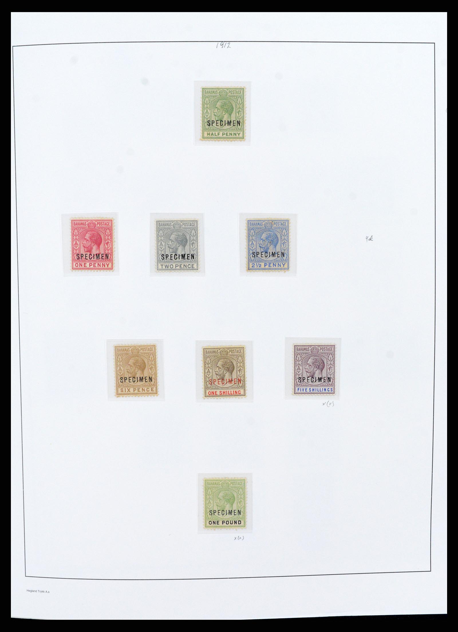 37910 015 - Stamp collection 37910 Supercollection Bahamas 1859-2008.