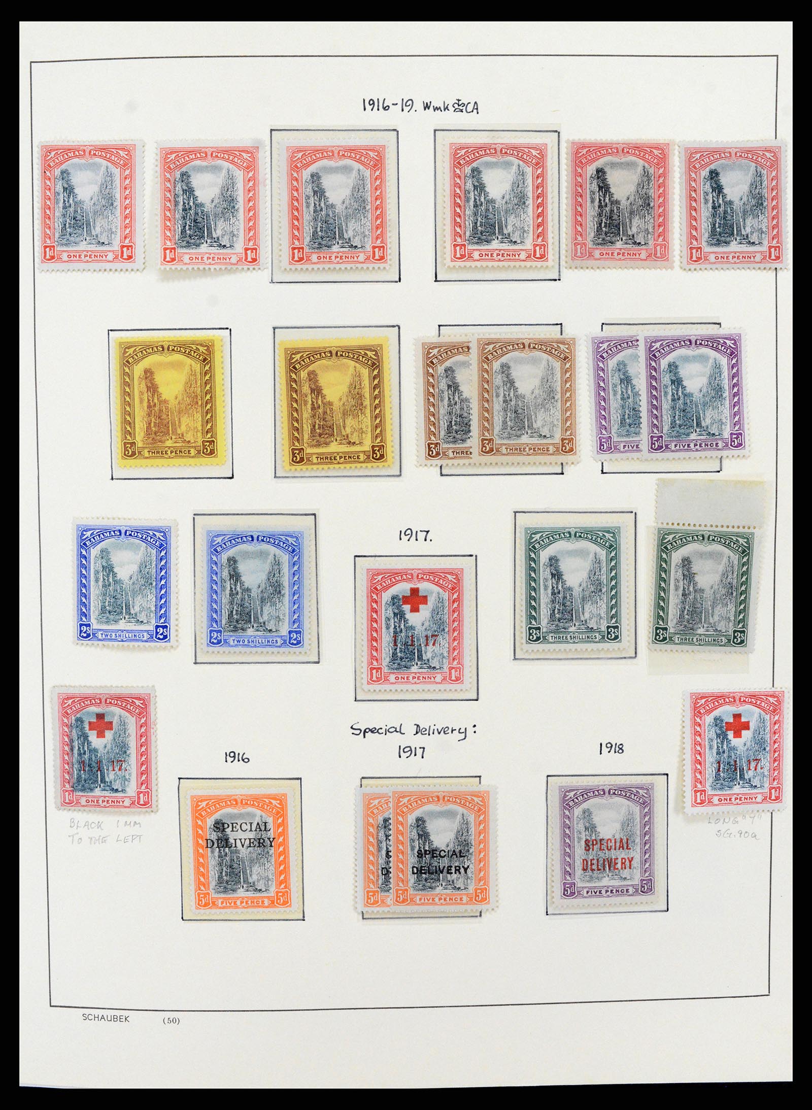 37910 018 - Stamp collection 37910 Supercollection Bahamas 1859-2008.