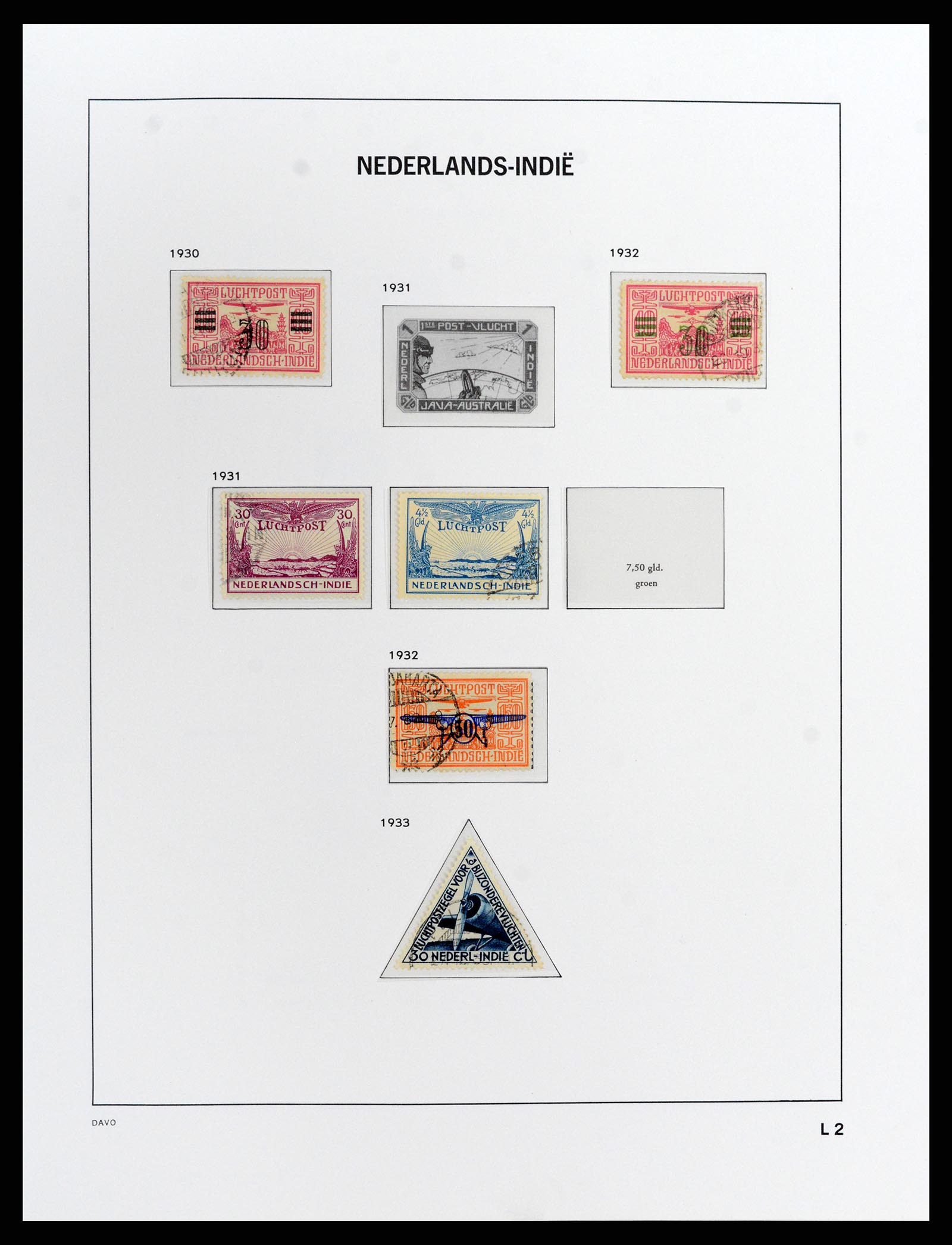 37912 025 - Stamp Collection 37912 Dutch east Indies 1870-1948.