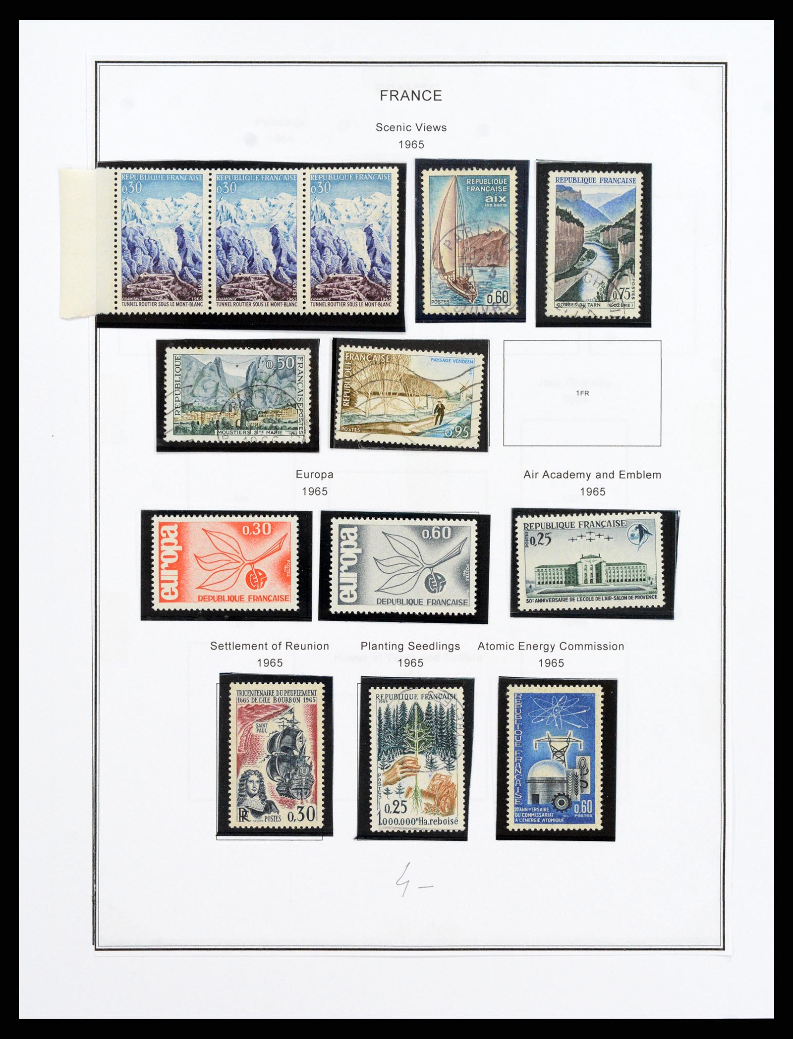 37913 118 - Postzegelverzameling 37913 Frankrijk 1849-2000.